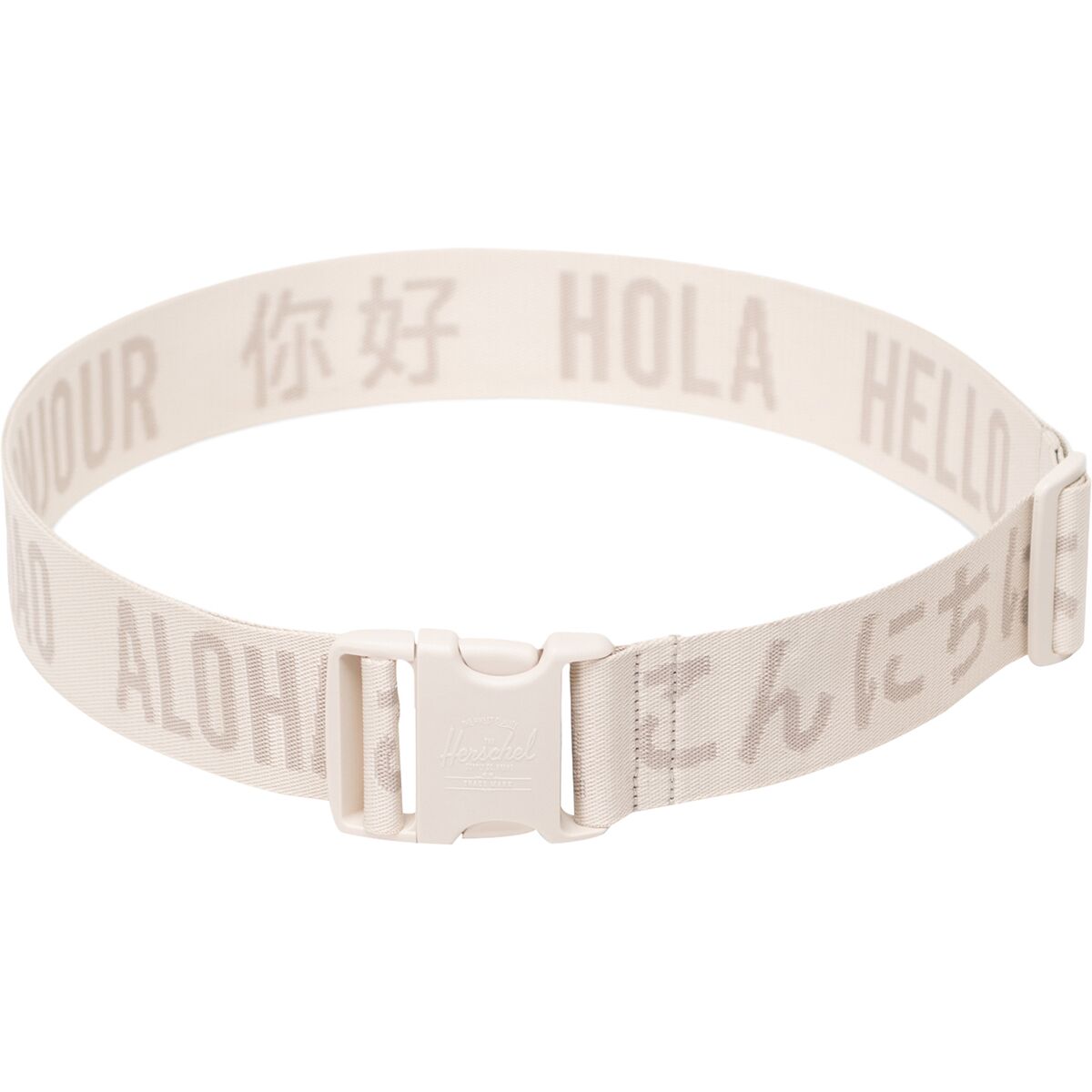 Herschel Supply Herschel Supply Luggage Belt Moonbeam, One Size