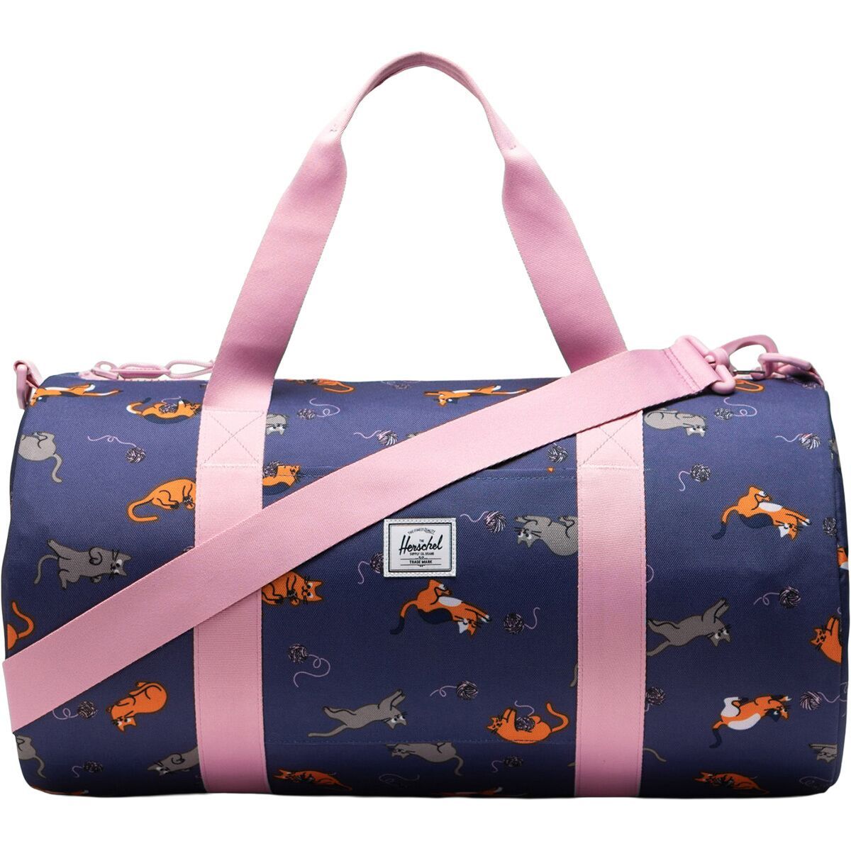 Image of Herschel Supply Classic Little Duffle - Kids' Playing Cats, One Size