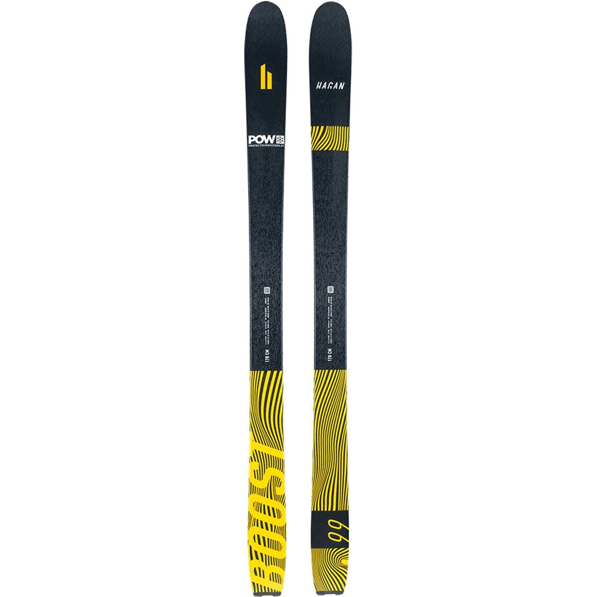 Image of Hagan Ski Mountaineering Boost 99 X Pow Ski - 2026 Multi, 178cm