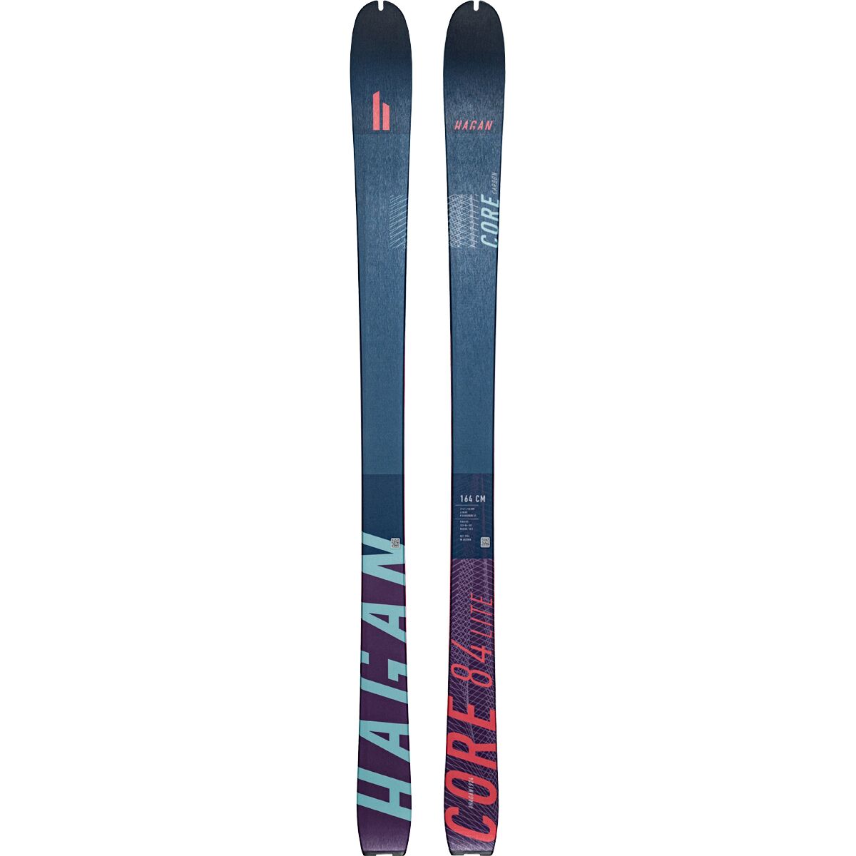 Hagan Ski Mountaineering Hagan Ski Mountaineering CORE Carbon 84 Lite Ski - 2025 One Color, 164cm