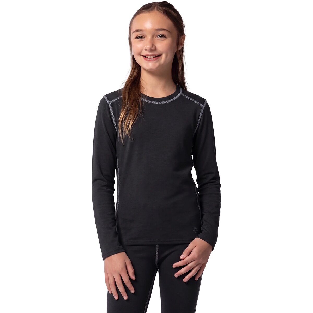 Hot Chilly's Originals Crew Top - Kids' Black, L