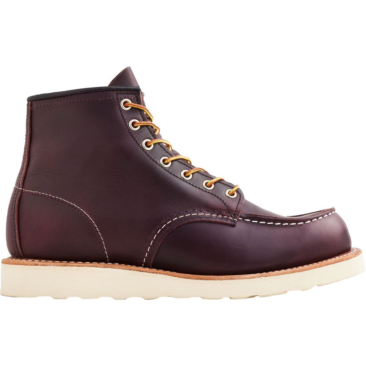 Image of Red Wing Heritage Classic 6in Moc Boot - Men's Black Cherry, 9.5