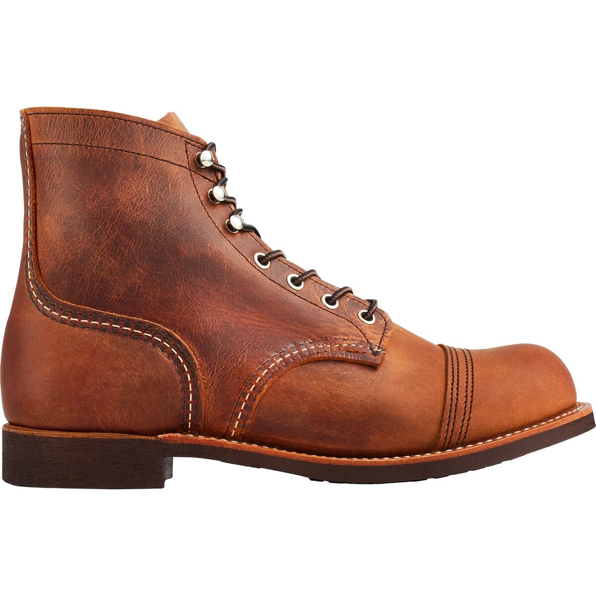 Image of Red Wing Heritage Iron Ranger 6in Boot - Men's Copper Rough & Tough Leather, 11.0