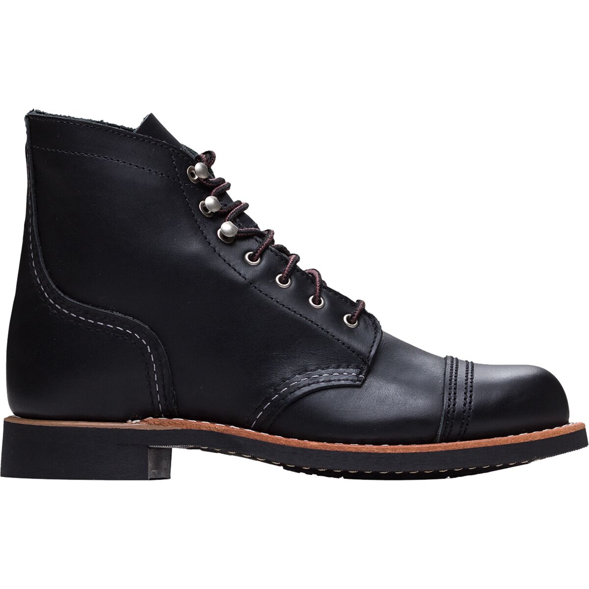 Image of Red Wing Heritage Iron Ranger Boot - Women's Black Boundary Leather, 9.0