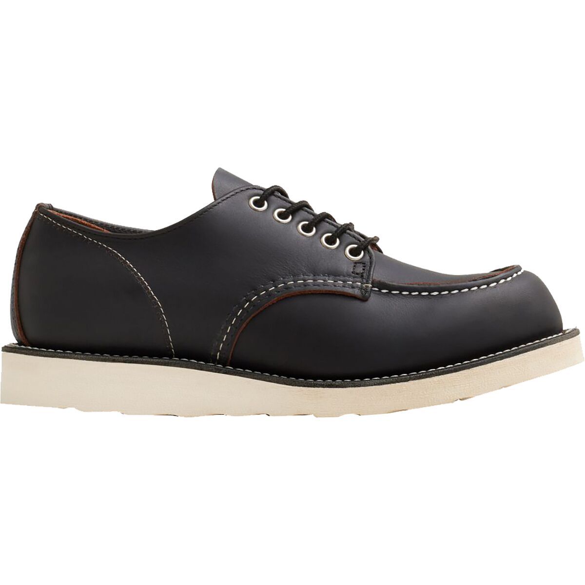Image of Red Wing Heritage Shop Moc Oxford Shoe - Men's Black Prairie, 8.5