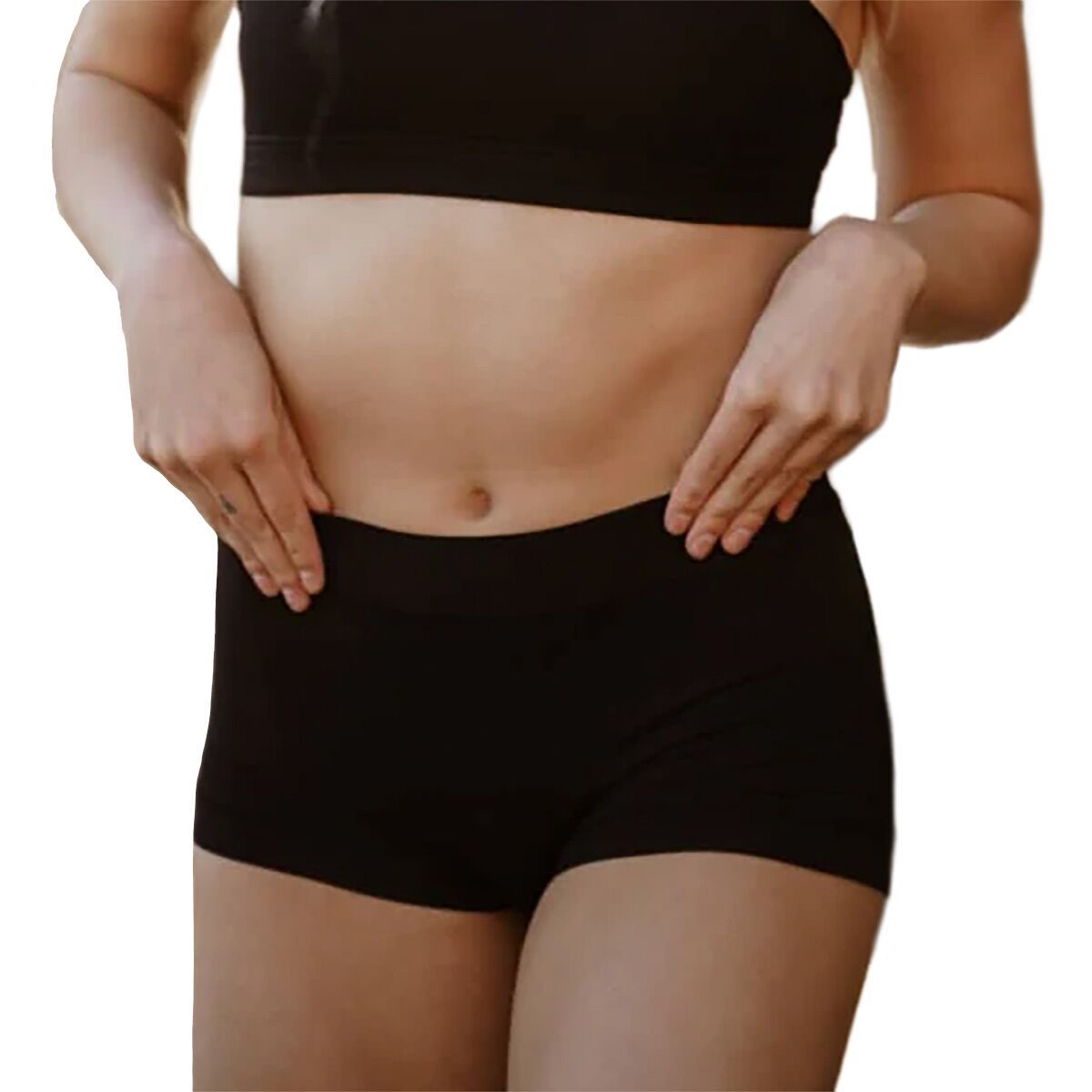 Image of Huha Long Boxer Short - Women's Black, M