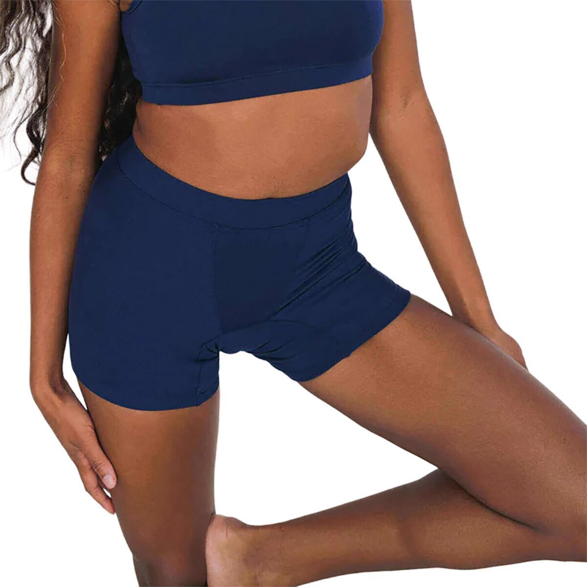 Huha Mid Boxer Short - Women's Navy, XS