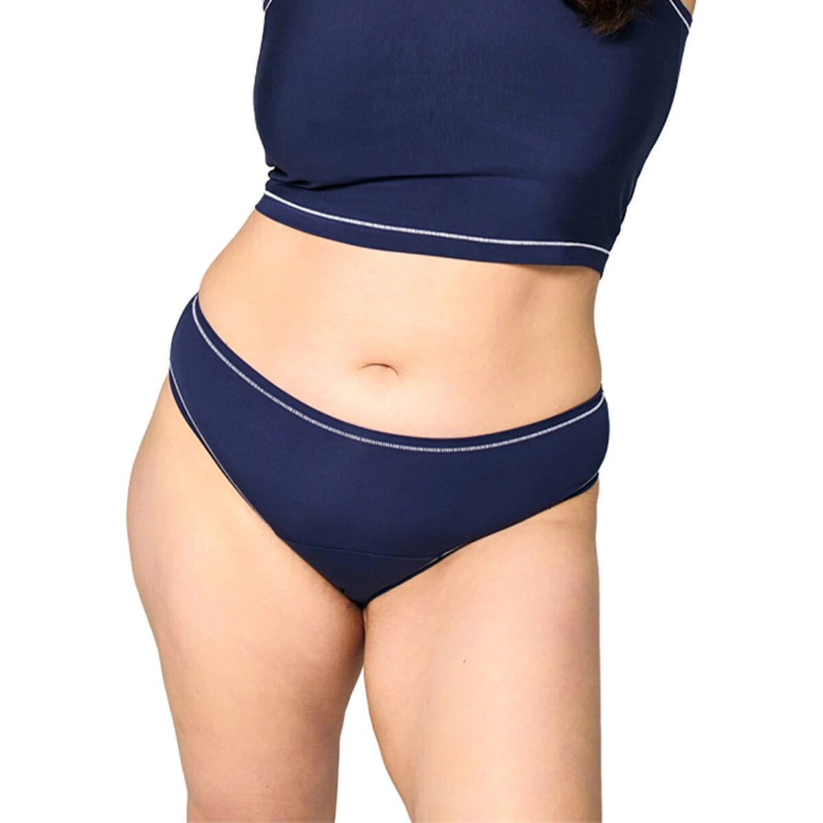 Image of Huha Bikini Underwear - Women's NavyWhite, XS