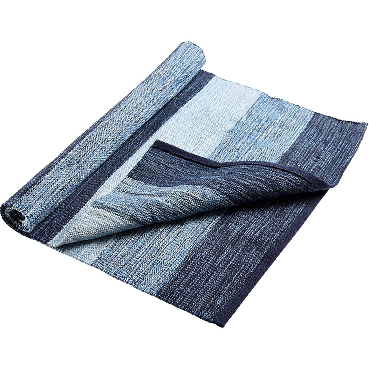 Image of Hugger Mugger Cotton Yoga Rug Indigo Dream, One Size