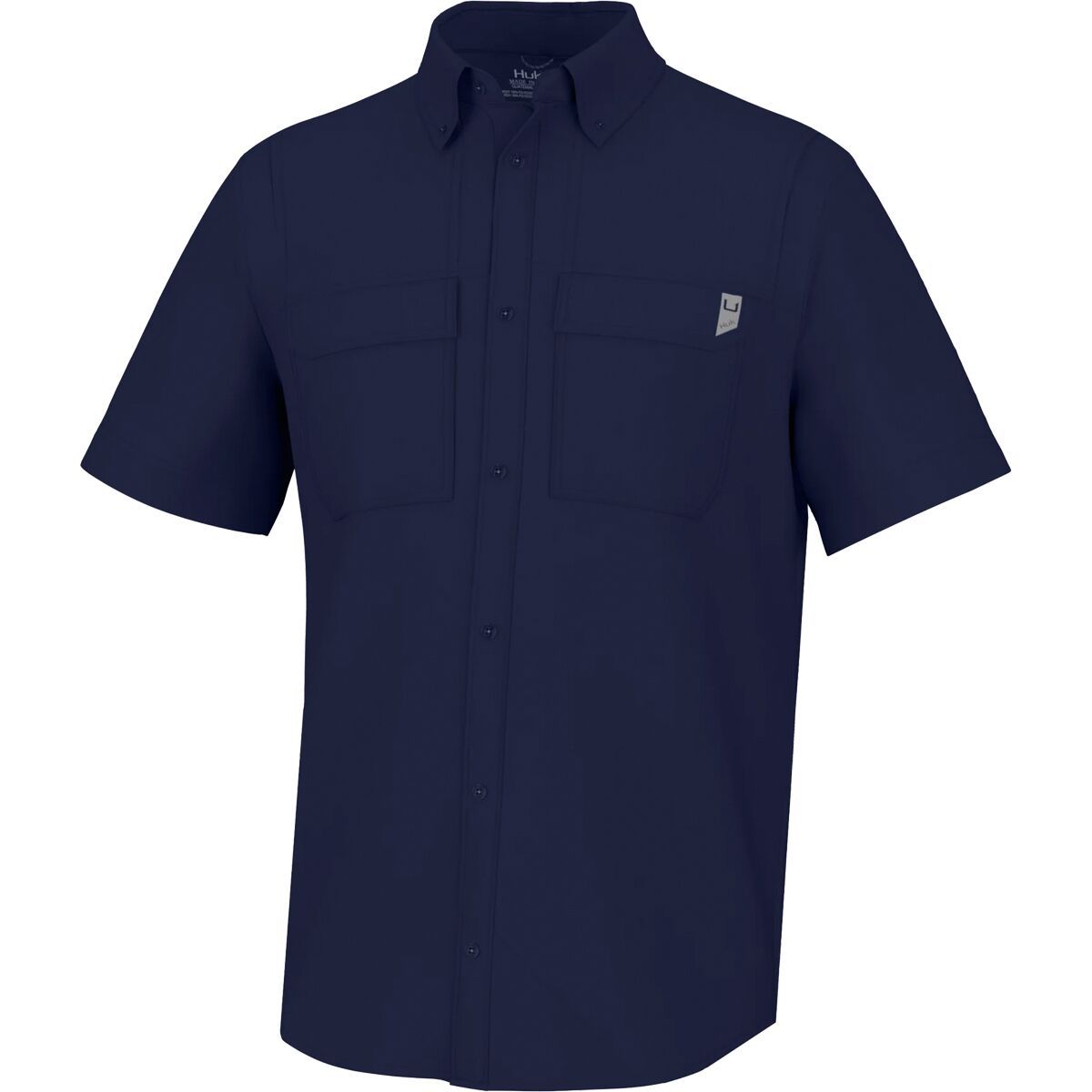 Image of Huk Back Draft Short-Sleeve Shirt - Men's Naval Academy, M