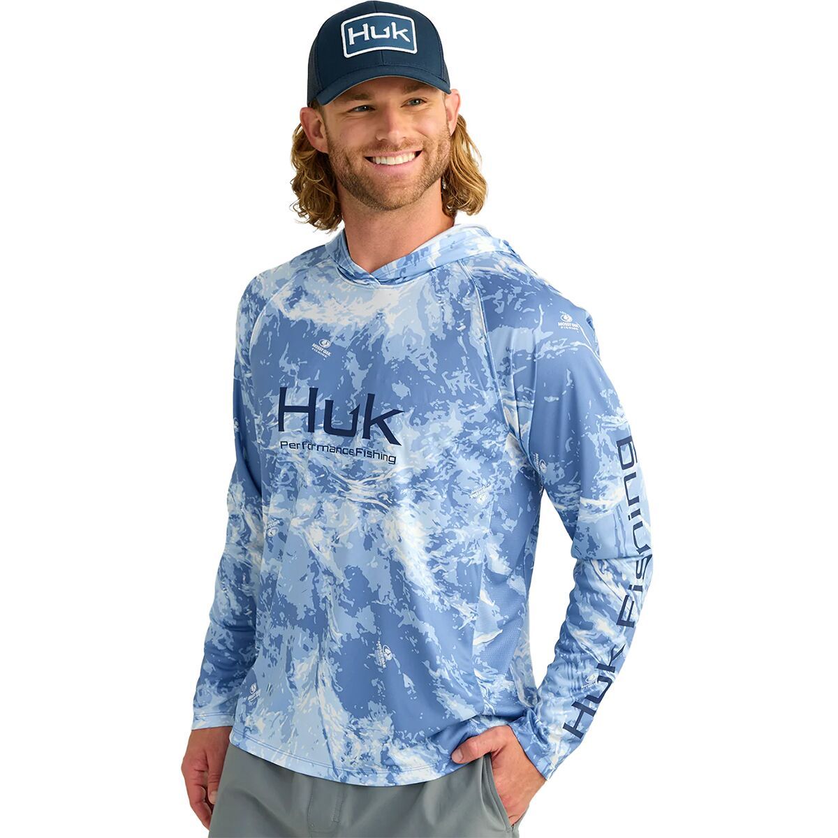 Толстовка с капюшоном Huk Mossy Oak Pursuit - мужская 7790₽