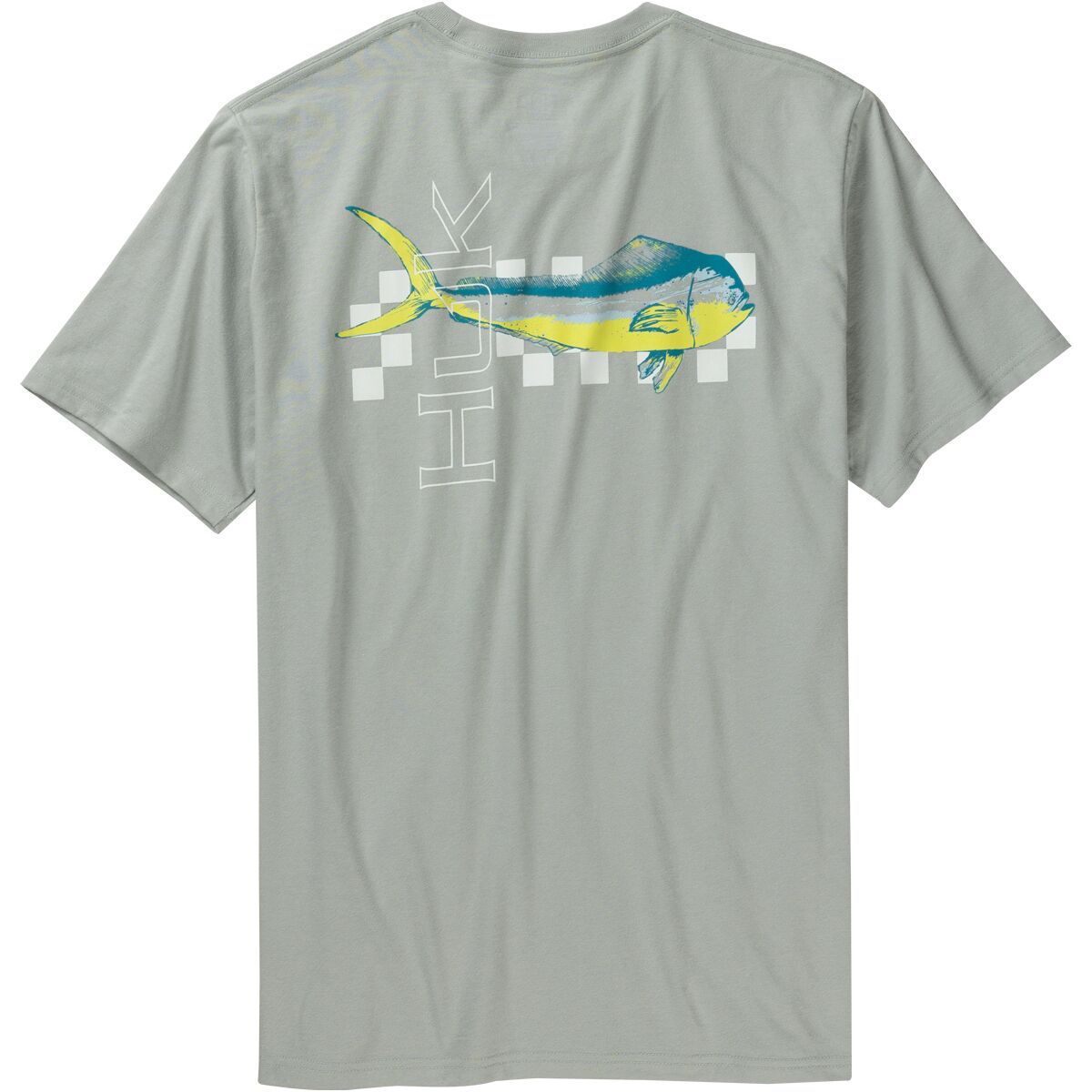 Huk Fish Racer T-Shirt - Men's Harbor Mist, M