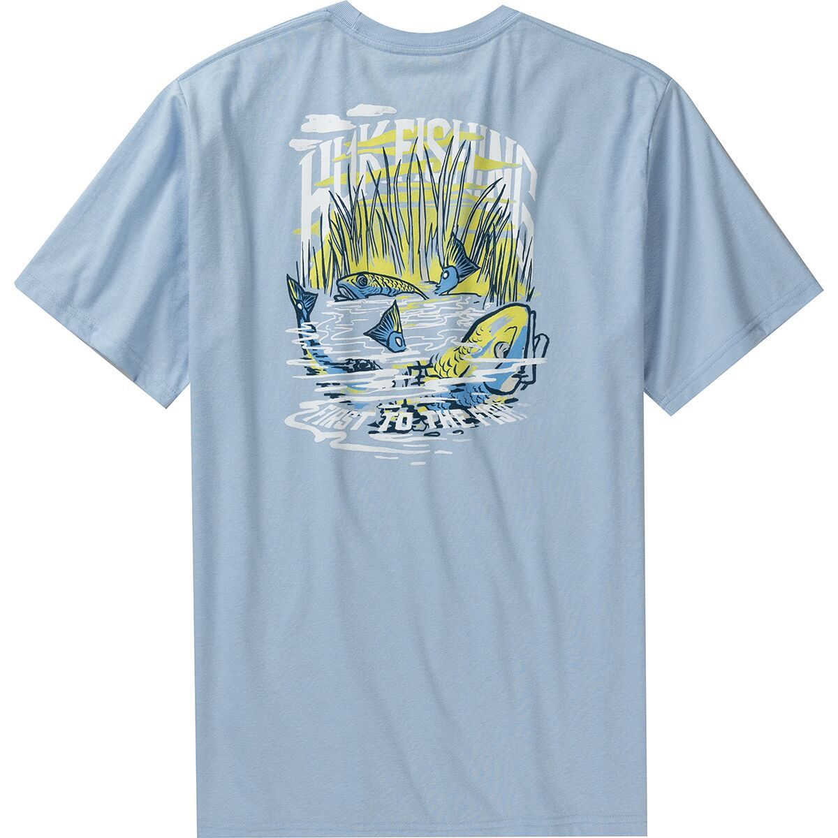 Huk Wando T-Shirt - Men's Windsurfer, L