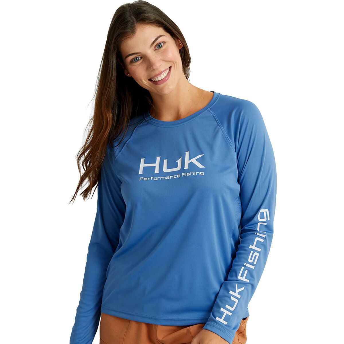 Huk Pursuit Solid Crew - Women's Quiet Harbor, L