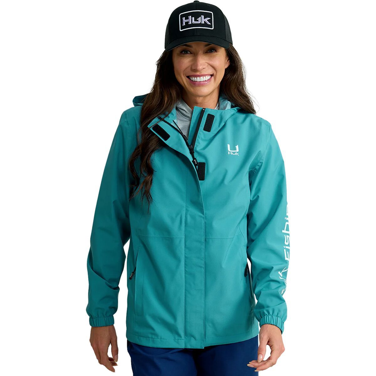 Image of Huk Storm Jacket - Women's Storm Blue, S