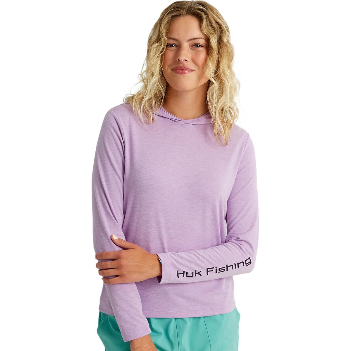 Huk Waypoint Hoodie - Women's Sheer Lilac, S