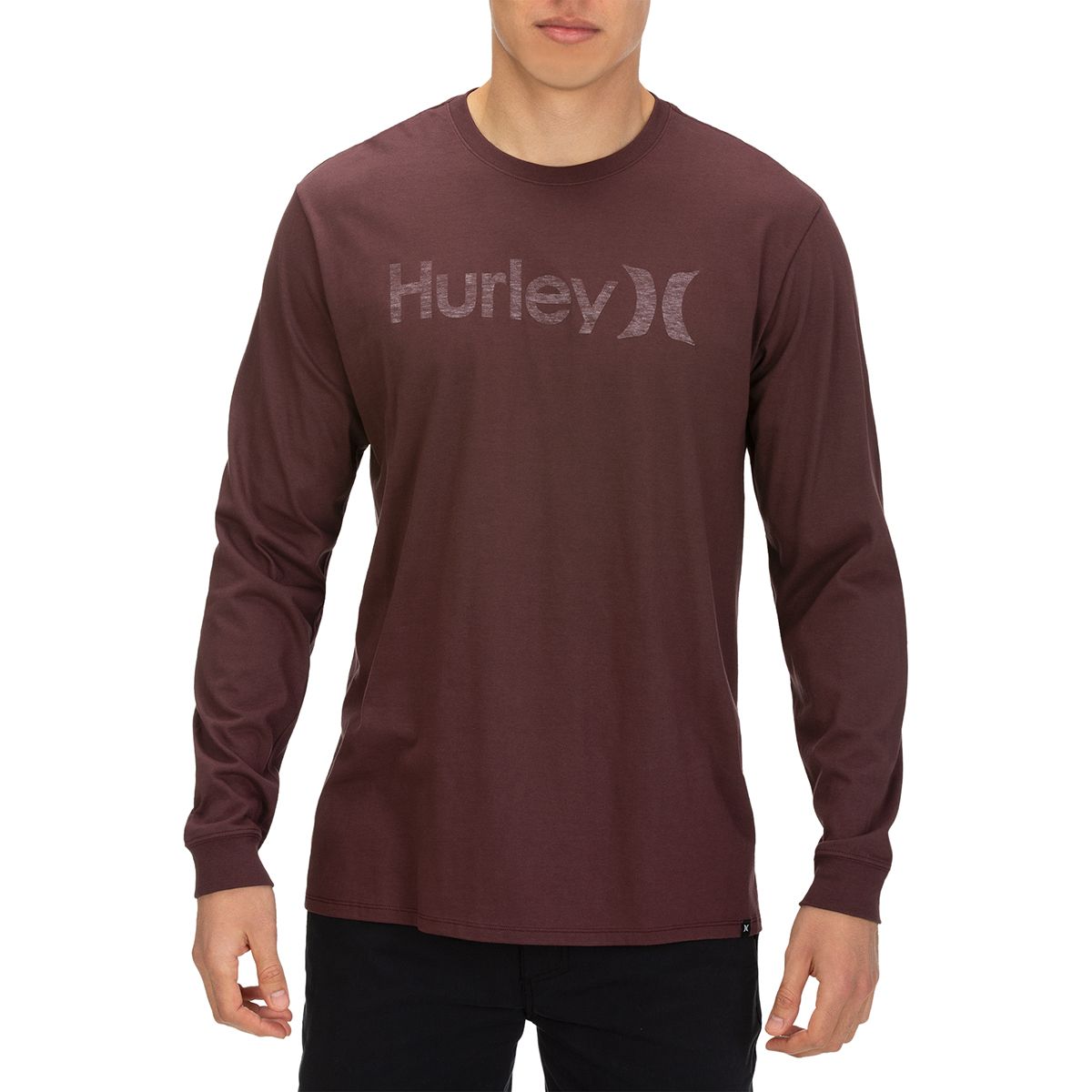 Hurley One & Only Push Through LongSleeve TShirt Men's eBay
