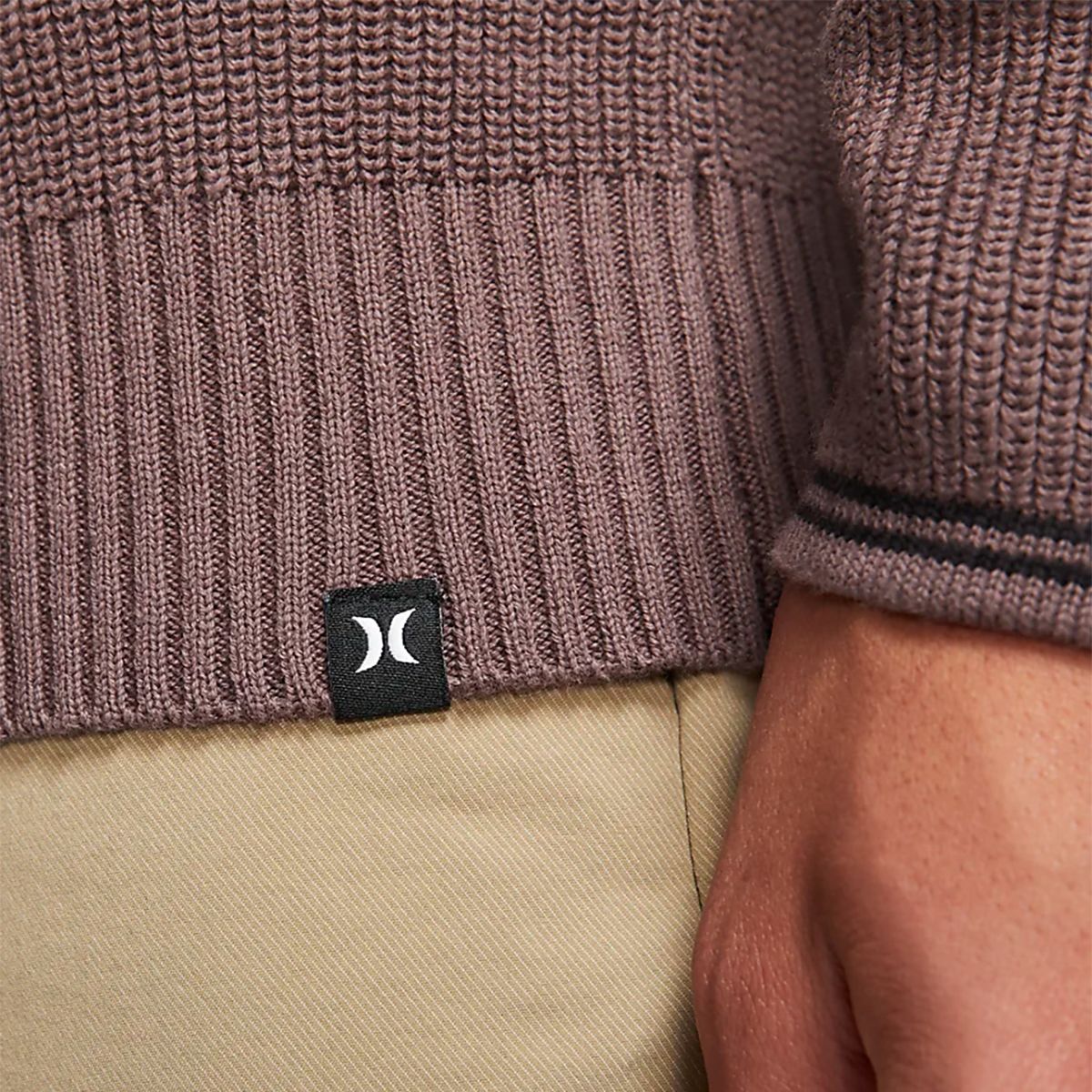 Hurley Mens Rogers Solid Sweater