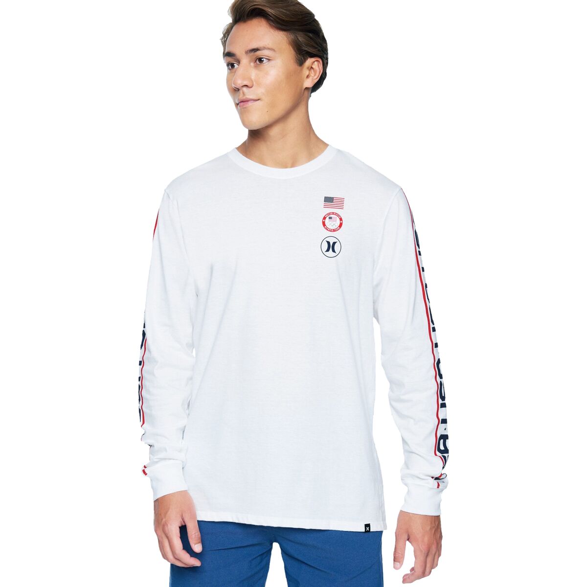 Hurley USA Long-Sleeve T-Shirt - Men's product image