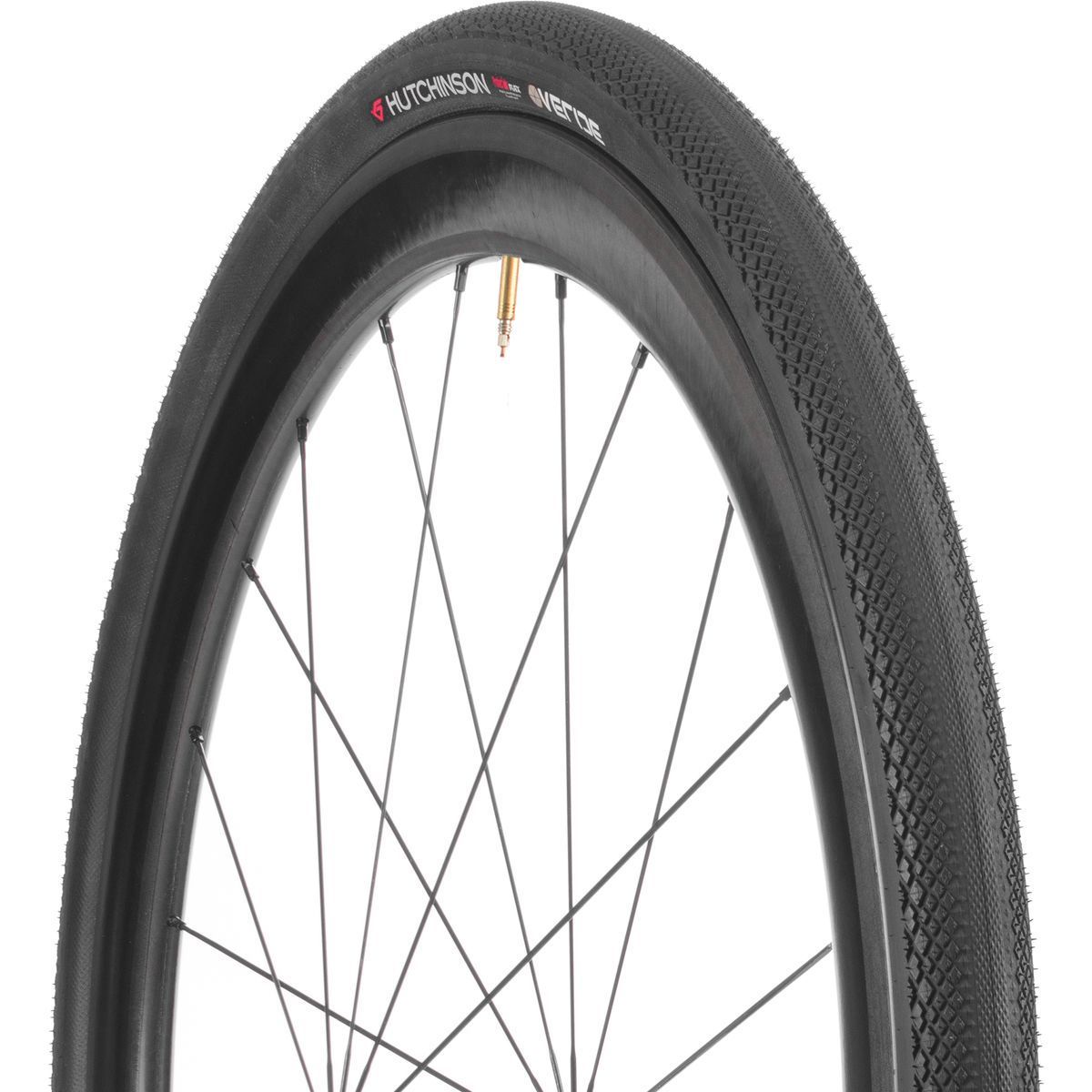Image of Hutchinson Overide Gravel Tire - Tubeless Black, Dual Compound, 700x35c
