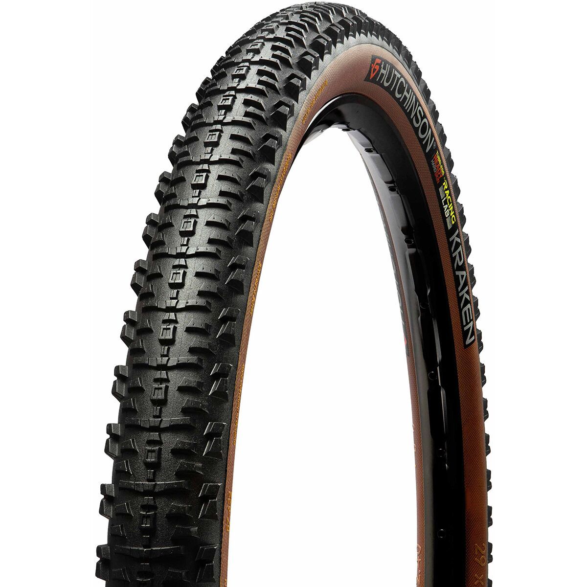 Image of Hutchinson Kraken TLR Hardskin 29in Tire Black/Tan, 29x2.4