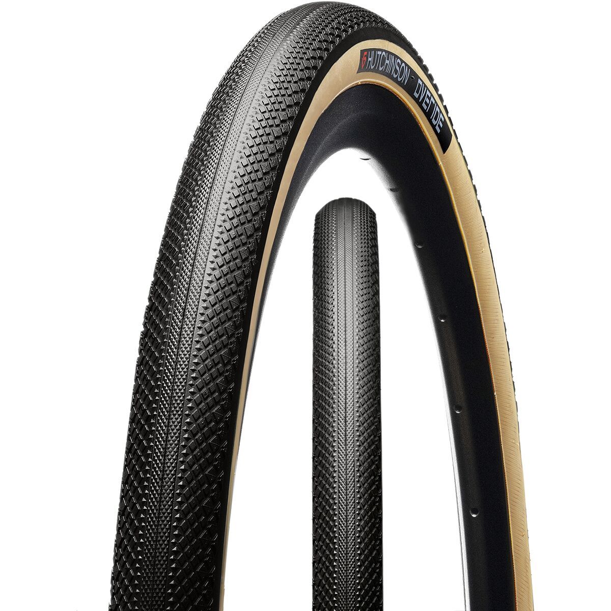 Image of Hutchinson Overide Tire Black/Tan, 700x38