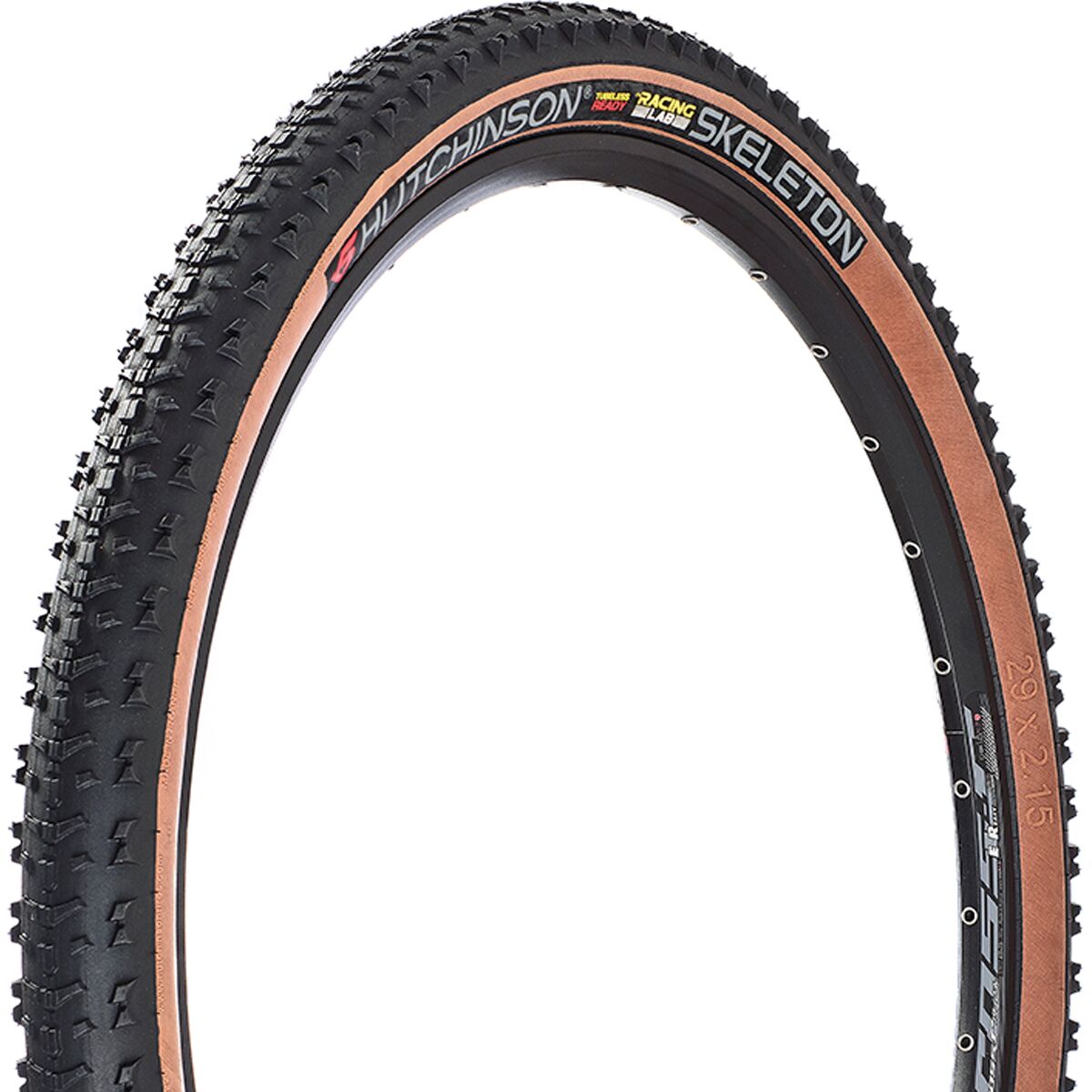 Image of Hutchinson Skeleton Racing Lab 127tpi 29in Tire Black/Tan, 29x2.15