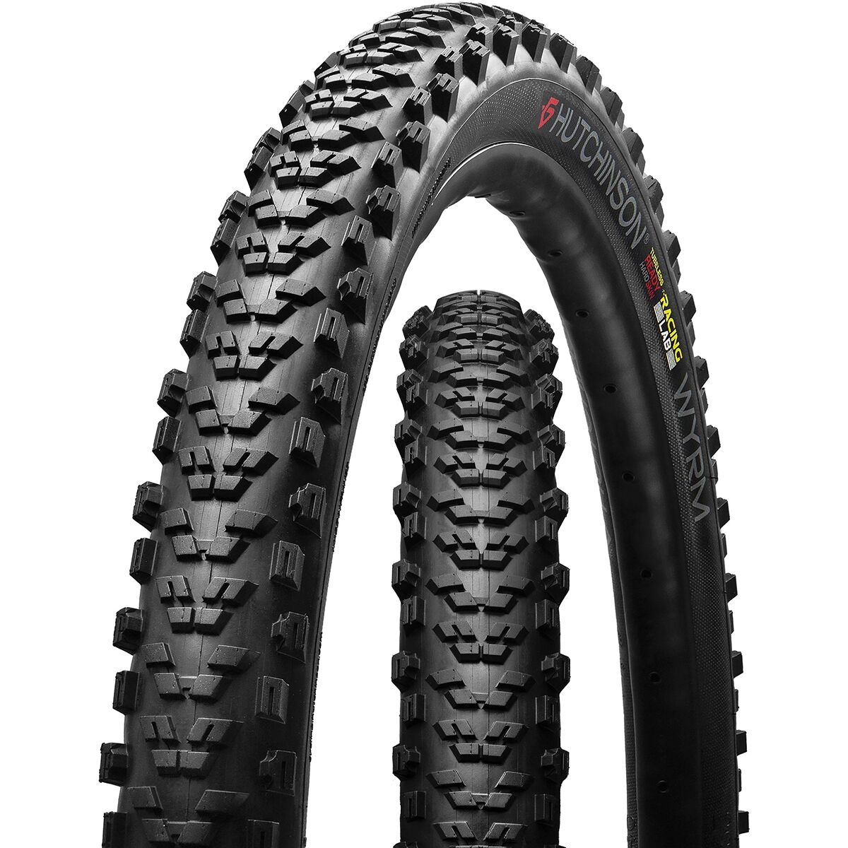 Image of Hutchinson Wyrm Rlab Hardskin 29in Tire Black, 29x2.4