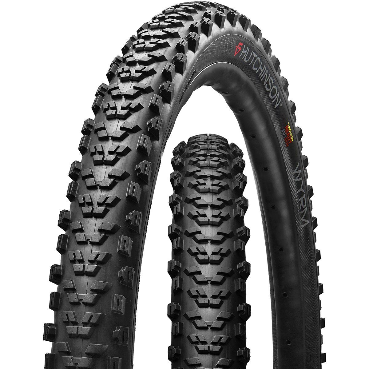 Image of Hutchinson Wyrm TLR 29in Tire Black, 29x2.4