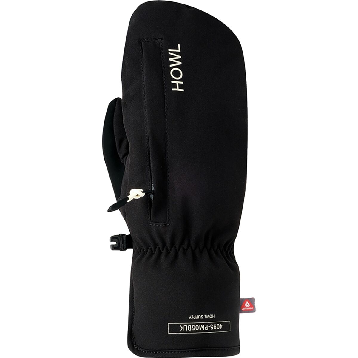 HOWL HOWL Pocket Mitten Black, XL