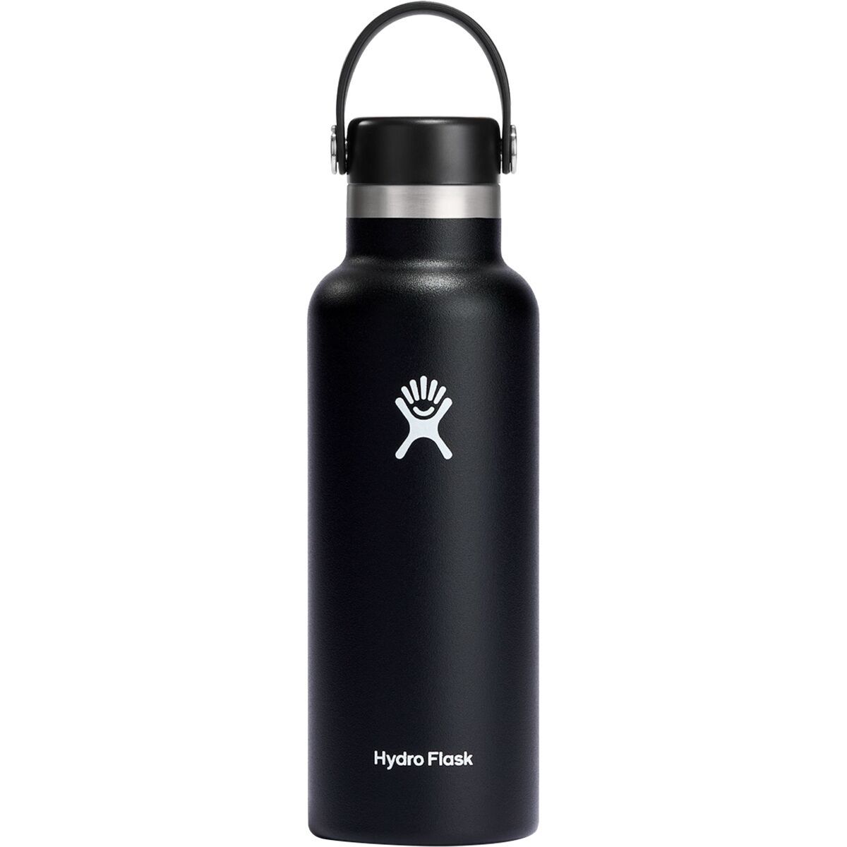 Image of Hydro Flask 18oz Standard Mouth Water Bottle Black, One Size