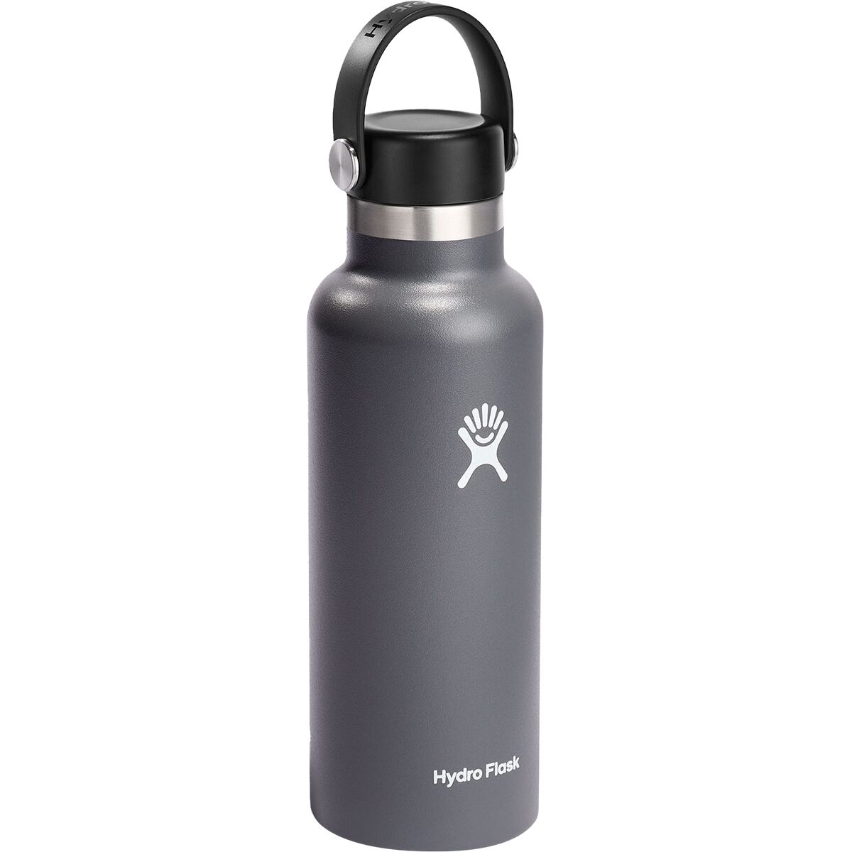 Hydro Flask 18 oz Standard Mouth Bottle Black - Kitchen & Company