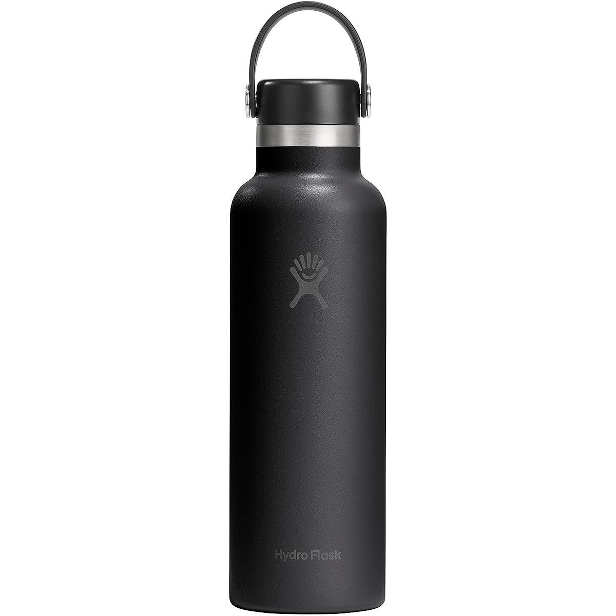 Image of Hydro Flask 21oz Standard Mouth Water Bottle Black2, One Size