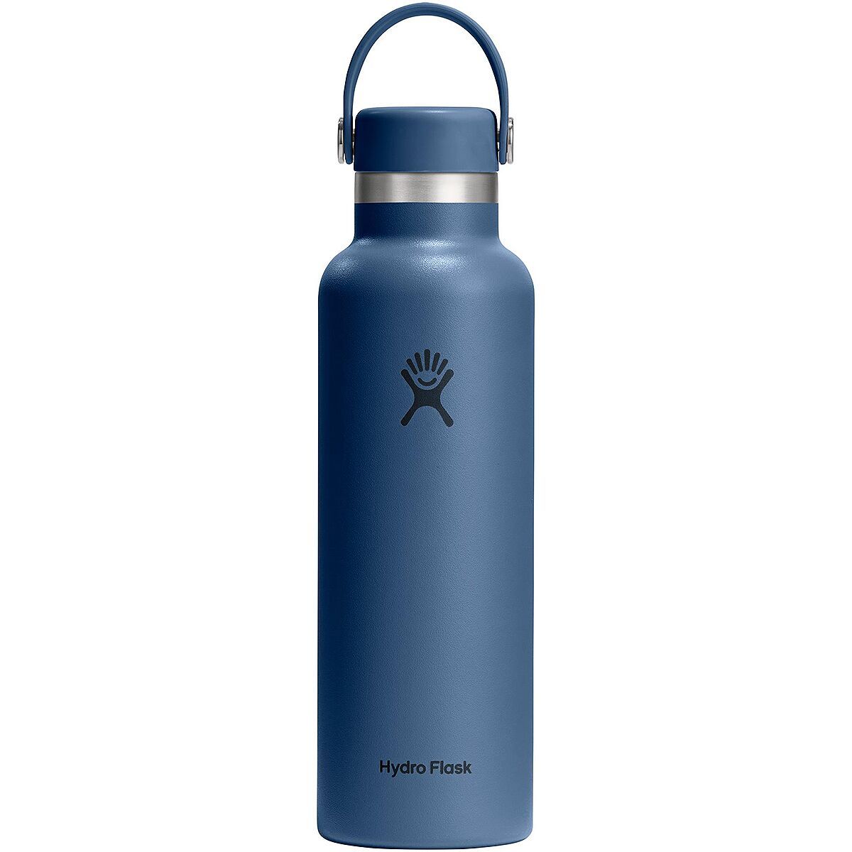 Image of Hydro Flask 21oz Standard Mouth Water Bottle Harbor Blue, One Size
