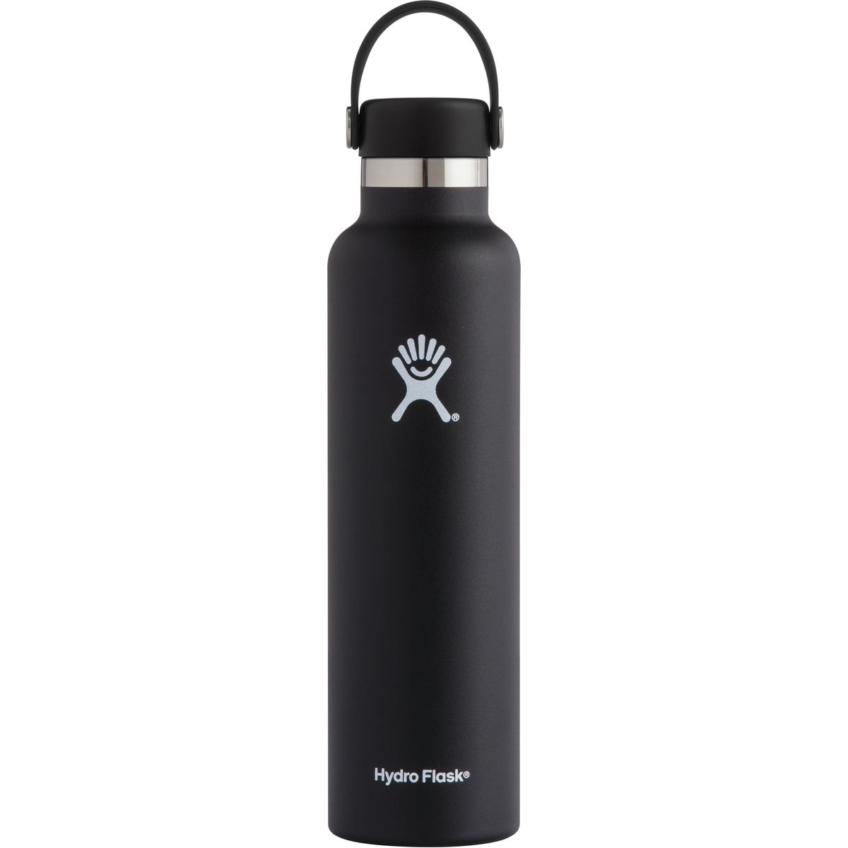 Image of Hydro Flask 24oz Standard Mouth Water Bottle Black, One Size
