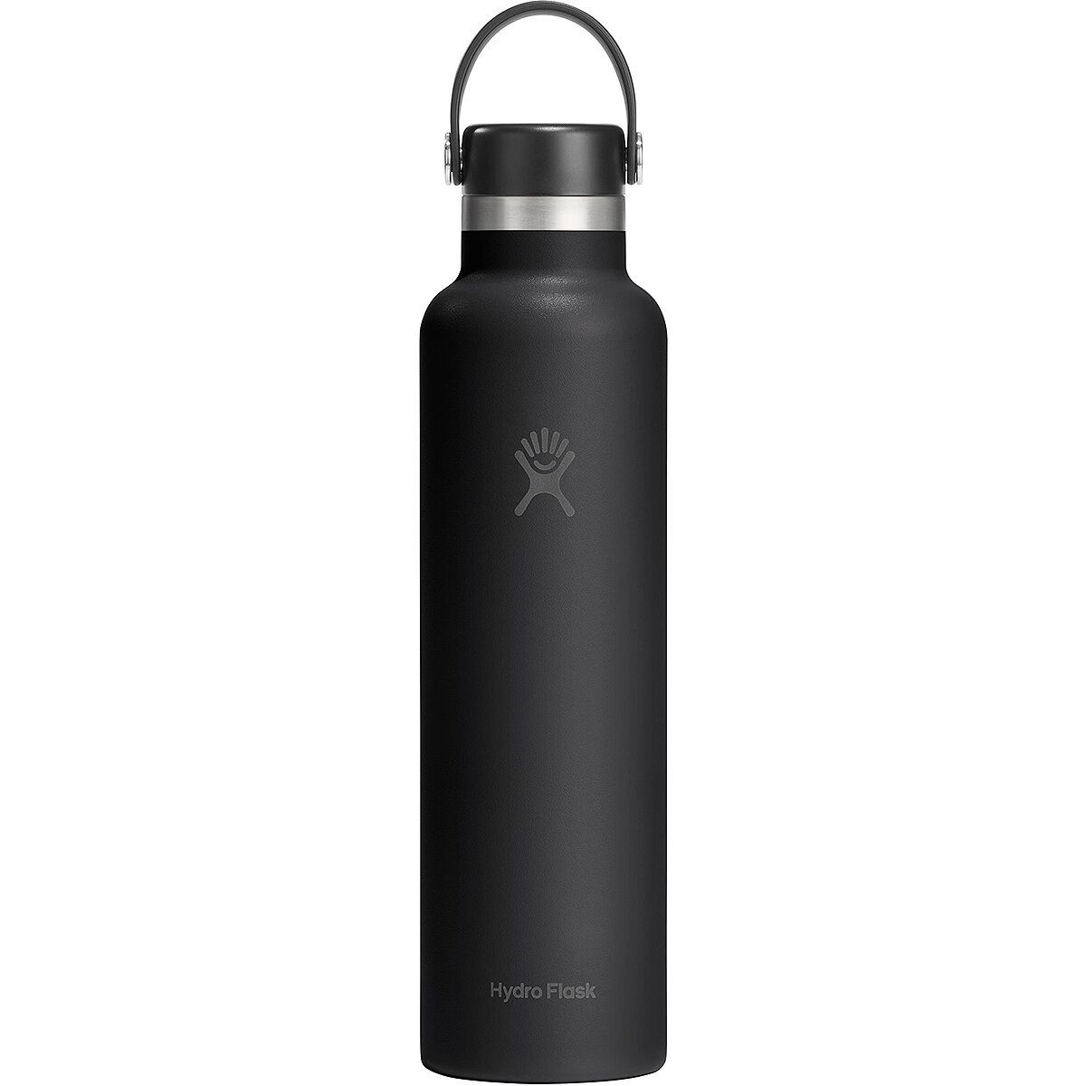 Image of Hydro Flask 24oz Standard Mouth Water Bottle Black2, One Size