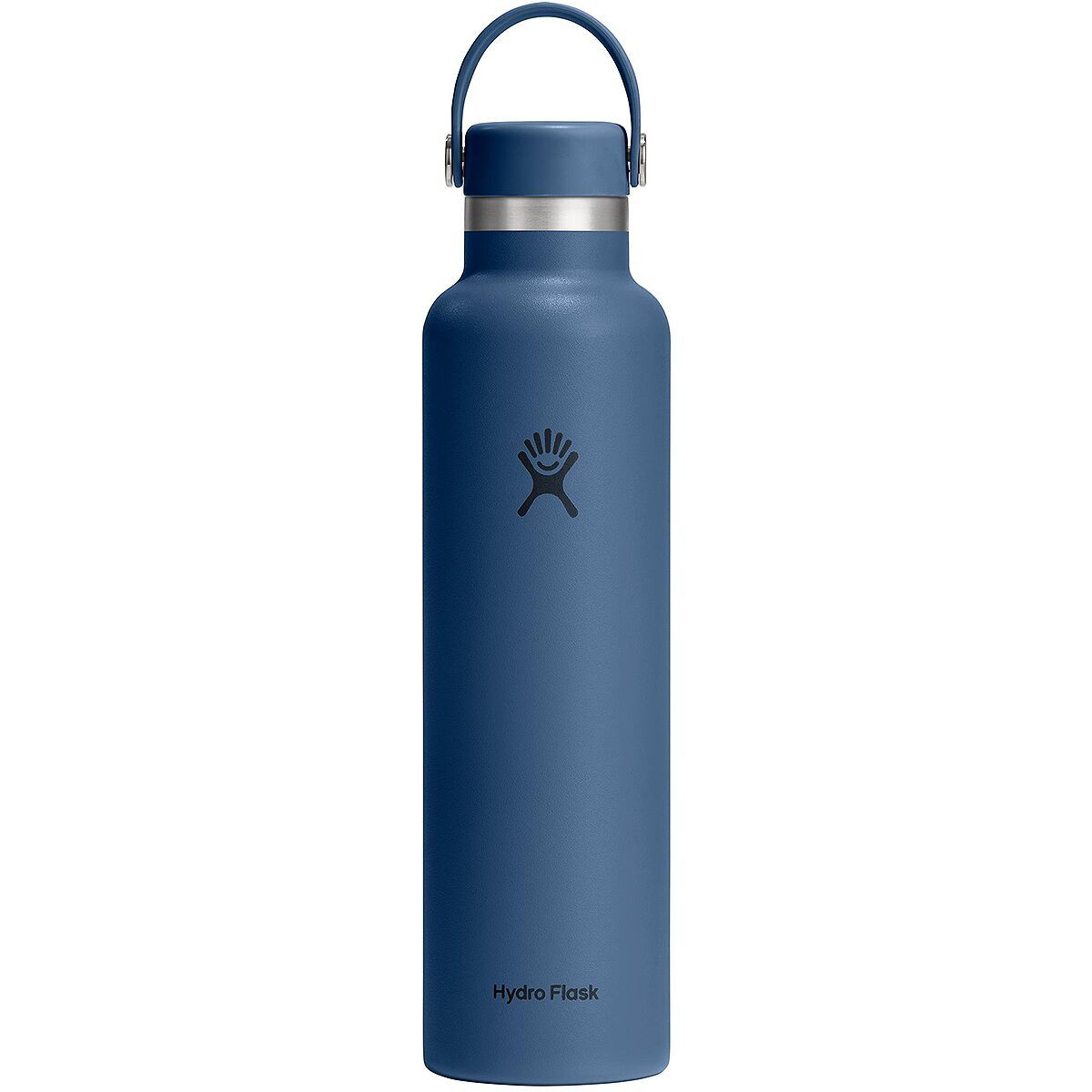 Image of Hydro Flask 24oz Standard Mouth Water Bottle Harbor Blue, One Size