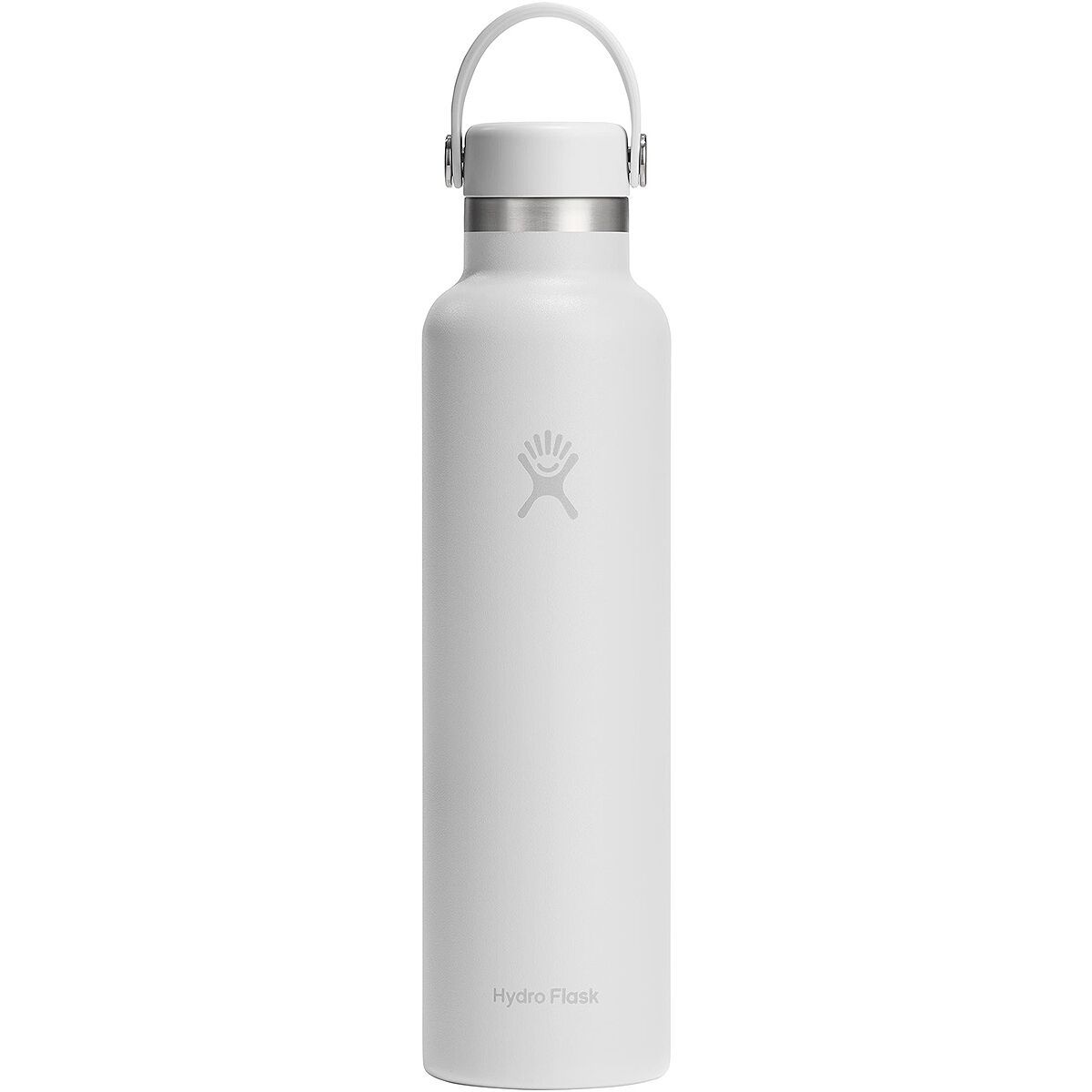 Image of Hydro Flask 24oz Standard Mouth Water Bottle White2, One Size