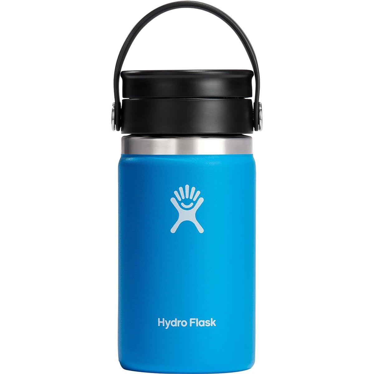  Hydro Flask 12 oz Wide Mouth Bottle with Flex Sip Lid Rain :  Home & Kitchen