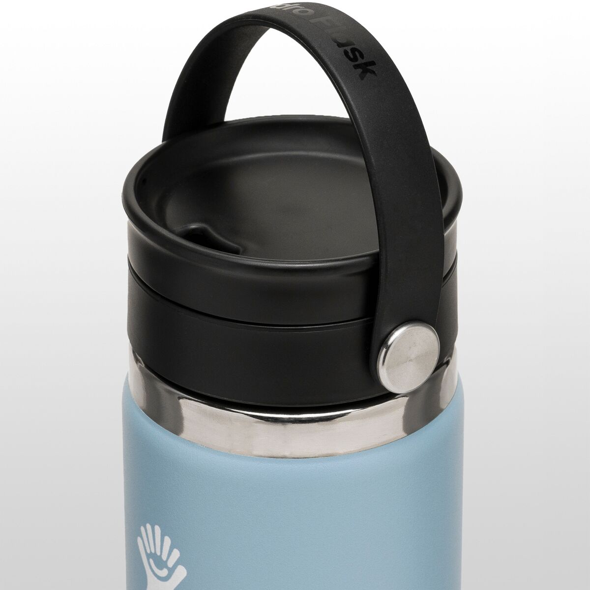  Hydro Flask 16 oz Travel Coffee Flask, Stainless Steel &  Vacuum Insulated, Wide Mouth with Hydro Flip Cap