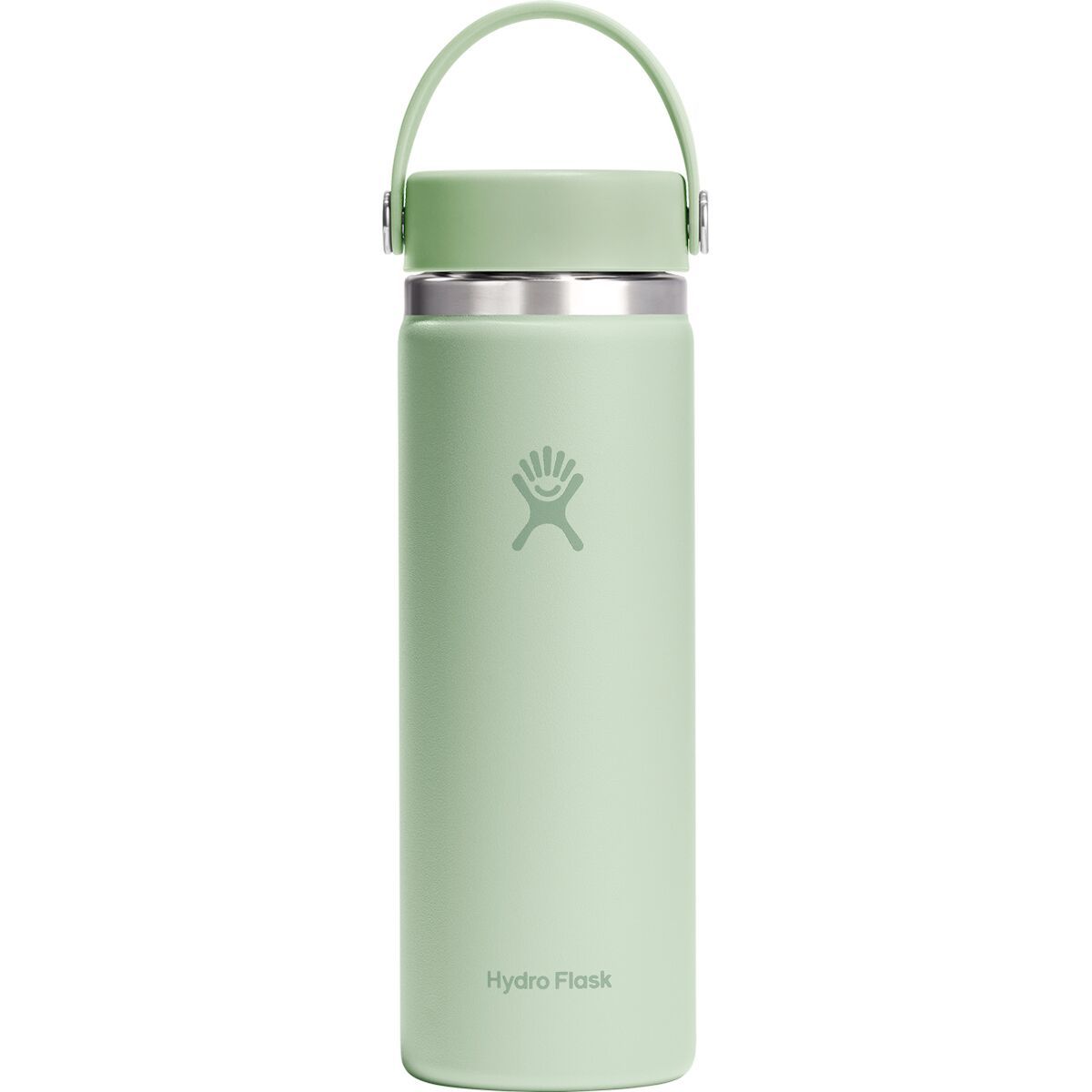 Image of Hydro Flask 20oz Wide Mouth Flex Cap 2.0 Water Bottle Aloe, One Size