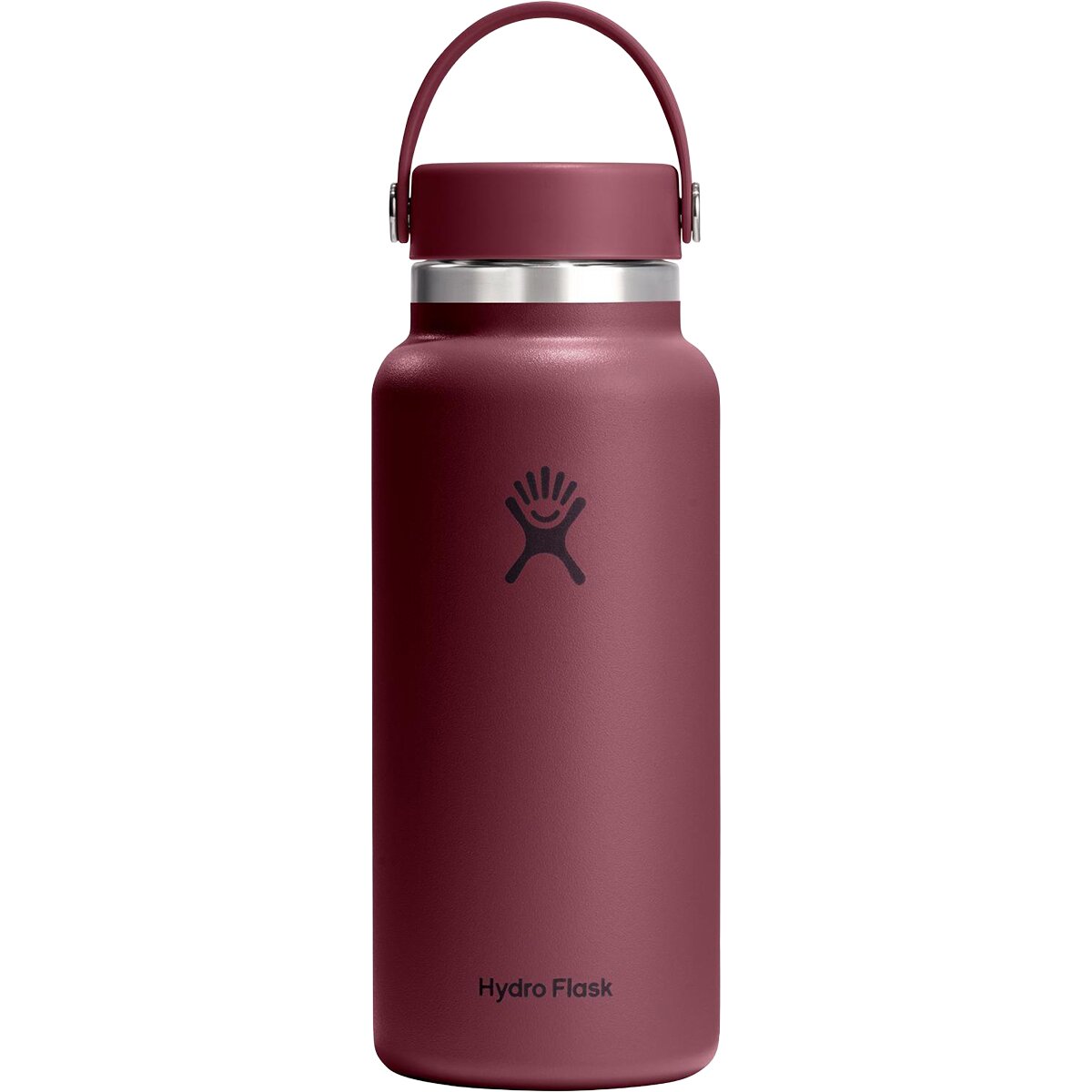 Image of Hydro Flask 32oz Wide Mouth Flex Cap 2.0 Water Bottle Burgundy, One Size