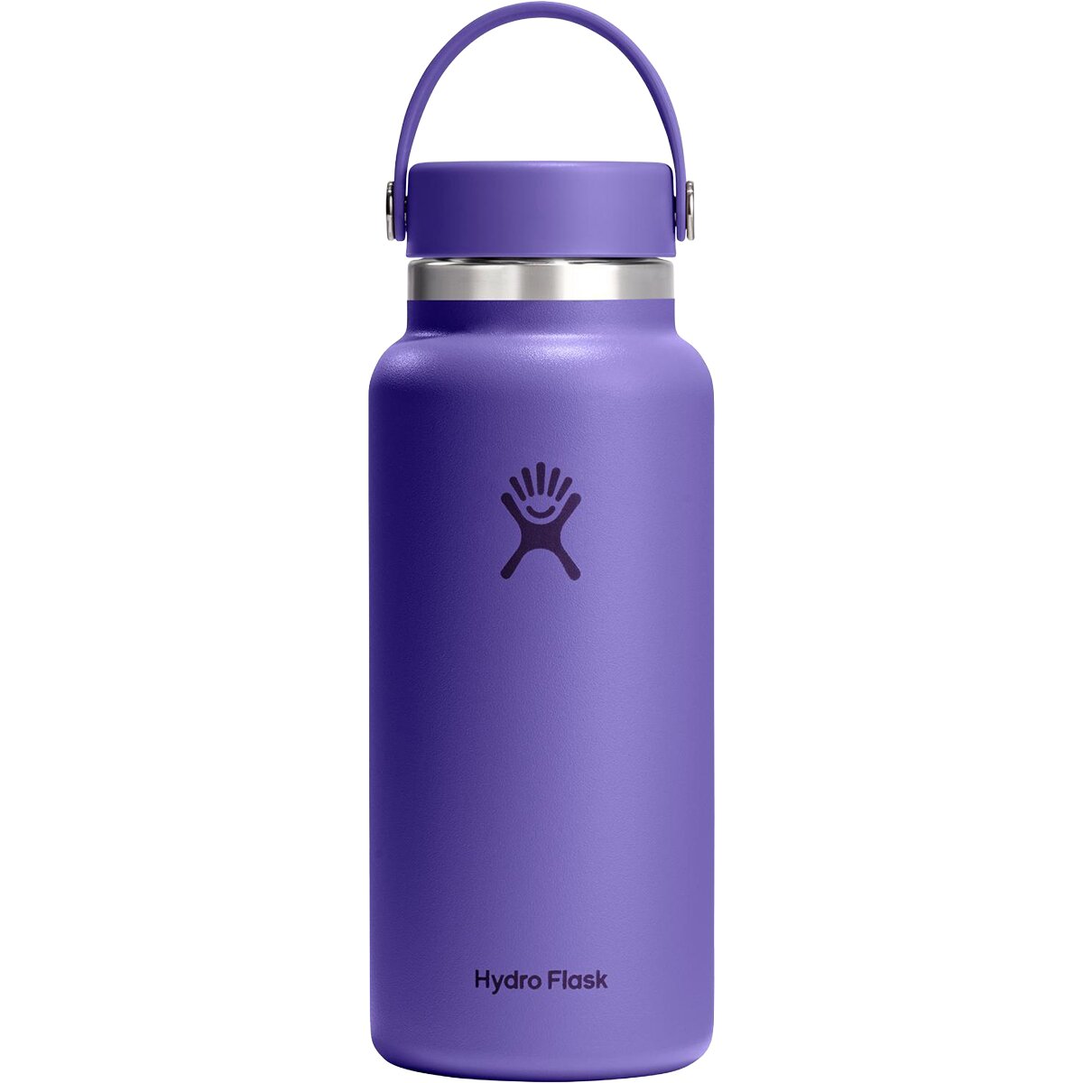 Image of Hydro Flask 32oz Wide Mouth Flex Cap 2.0 Water Bottle Utopia Purple, One Size