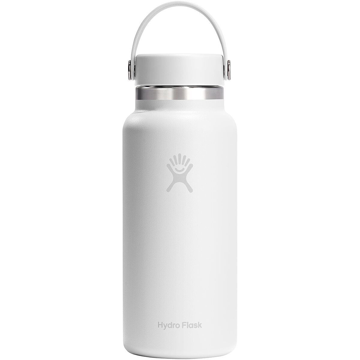 Image of Hydro Flask 32oz Wide Mouth Flex Cap 2.0 Water Bottle White2, One Size