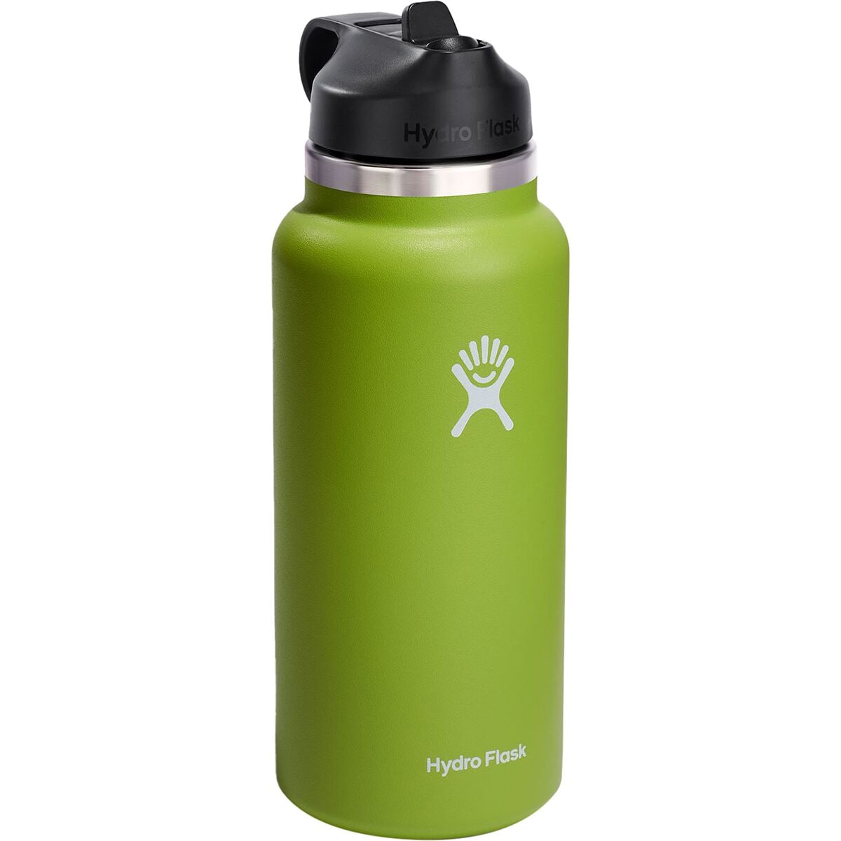 Hydro Flask 2.0 Wide Mouth 32 oz Water Bottle with Straw Lid-Stainless  Steel, Reusable, Vacuum Insulated-Olive 