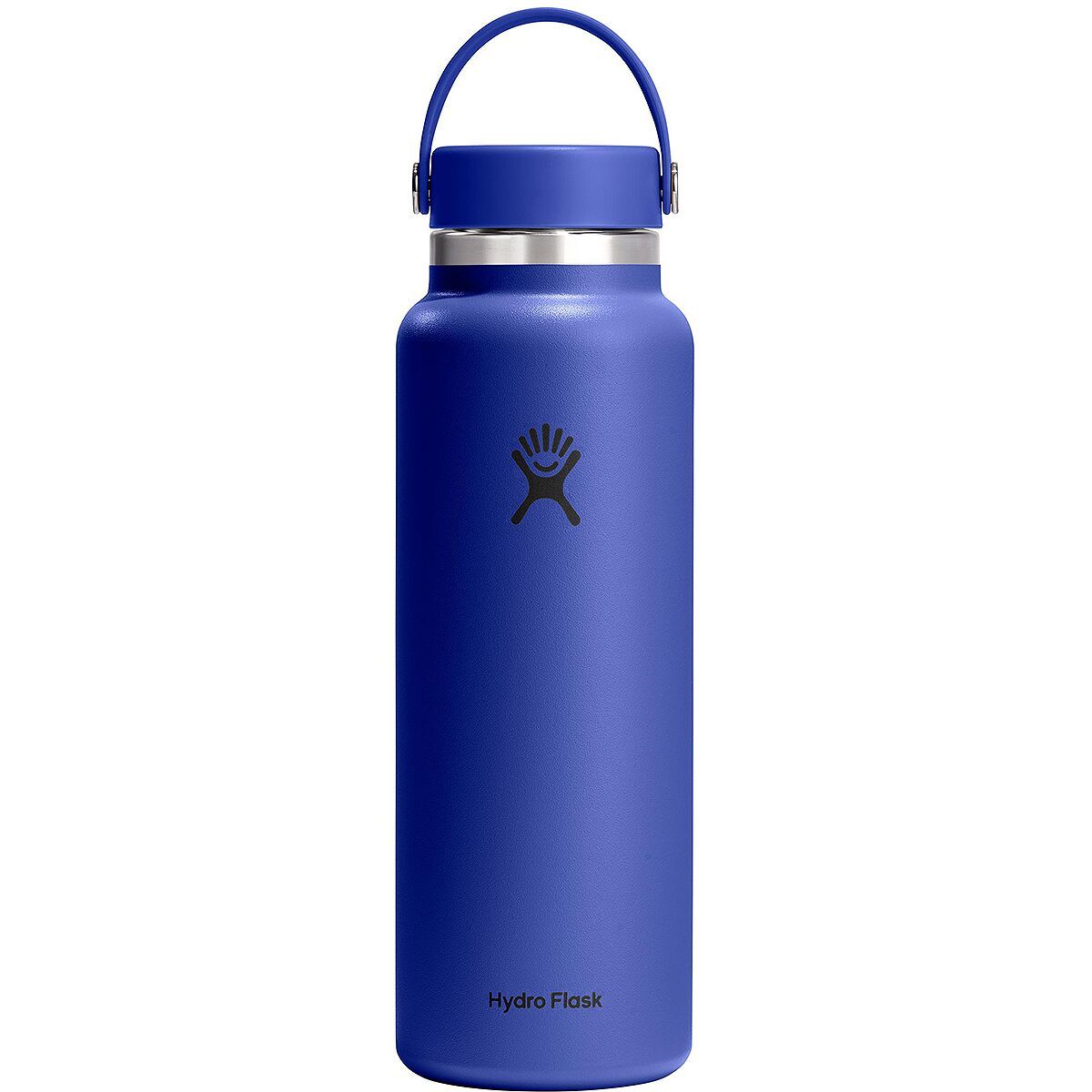 Image of Hydro Flask 40oz Wide Mouth Flex Cap 2.0 Water Bottle Capri Blue, One Size