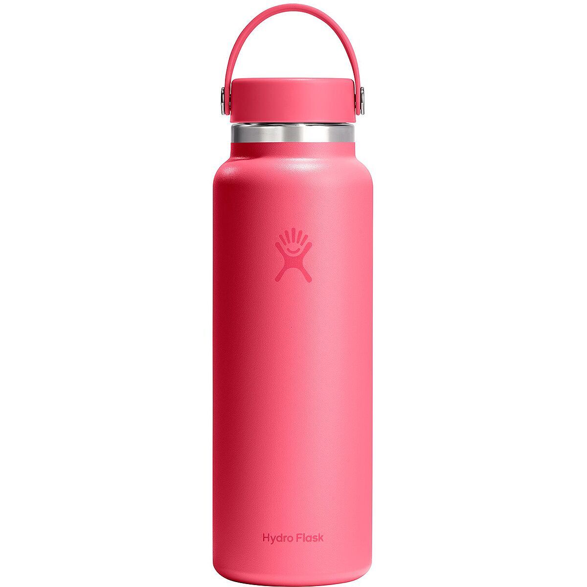 Image of Hydro Flask 40oz Wide Mouth Flex Cap 2.0 Water Bottle Popstar Pink, One Size