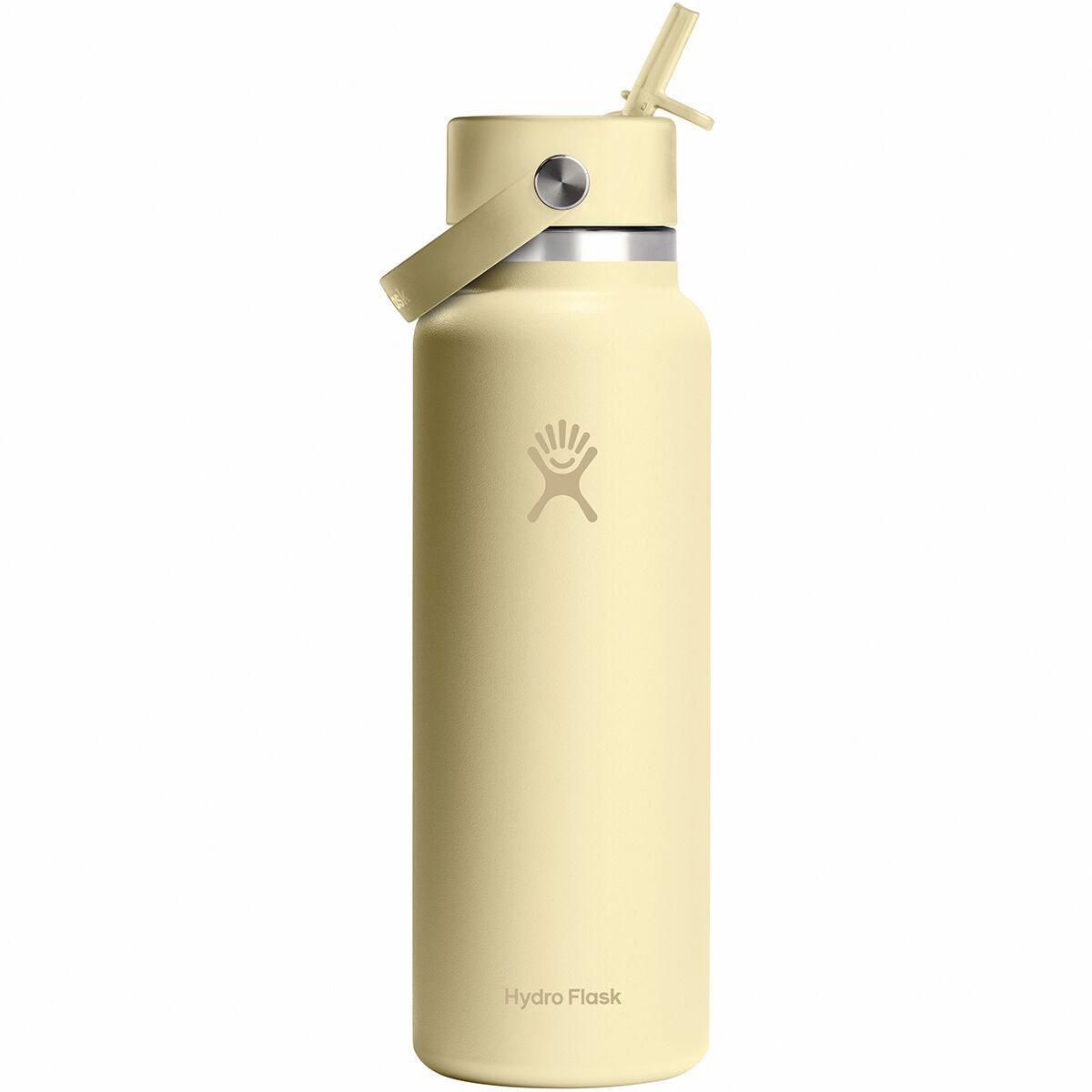 Image of Hydro Flask 40oz Wide Mouth Flex Cap 2.0 Water Bottle Starlight, One Size