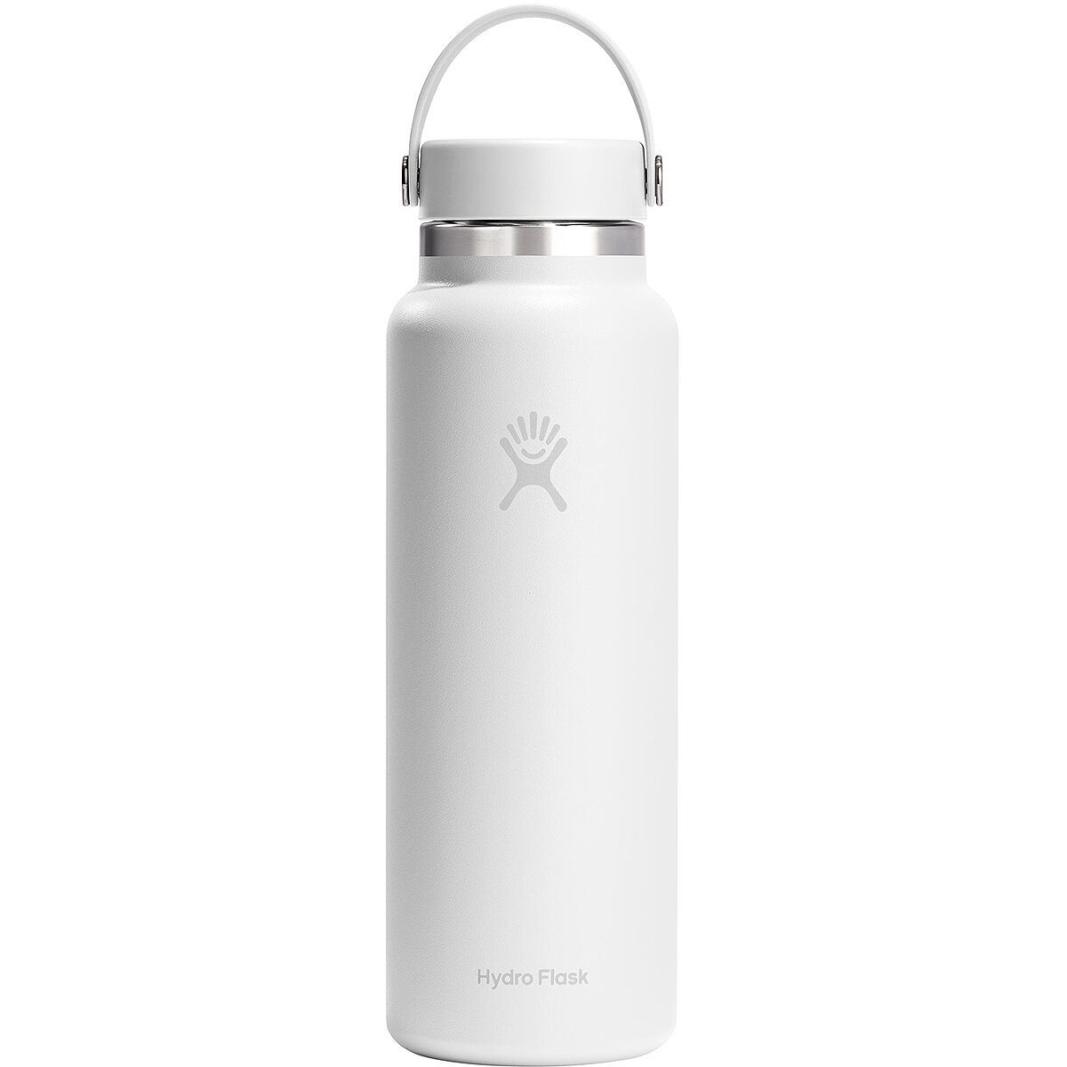 Image of Hydro Flask 40oz Wide Mouth Flex Cap 2.0 Water Bottle White2, One Size