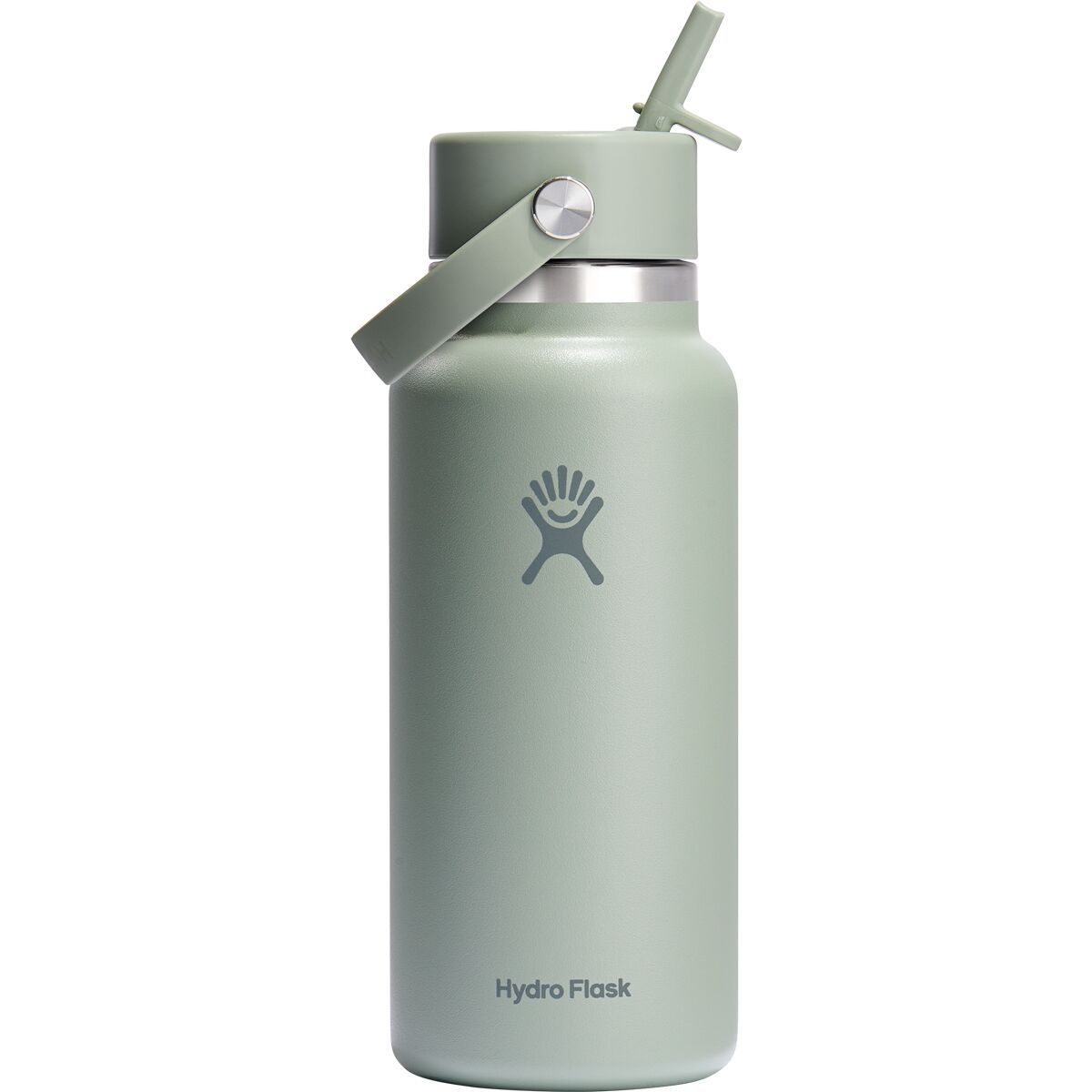 Image of Hydro Flask 32oz Wide Mouth Flex Straw Water Bottle Agave2, One Size